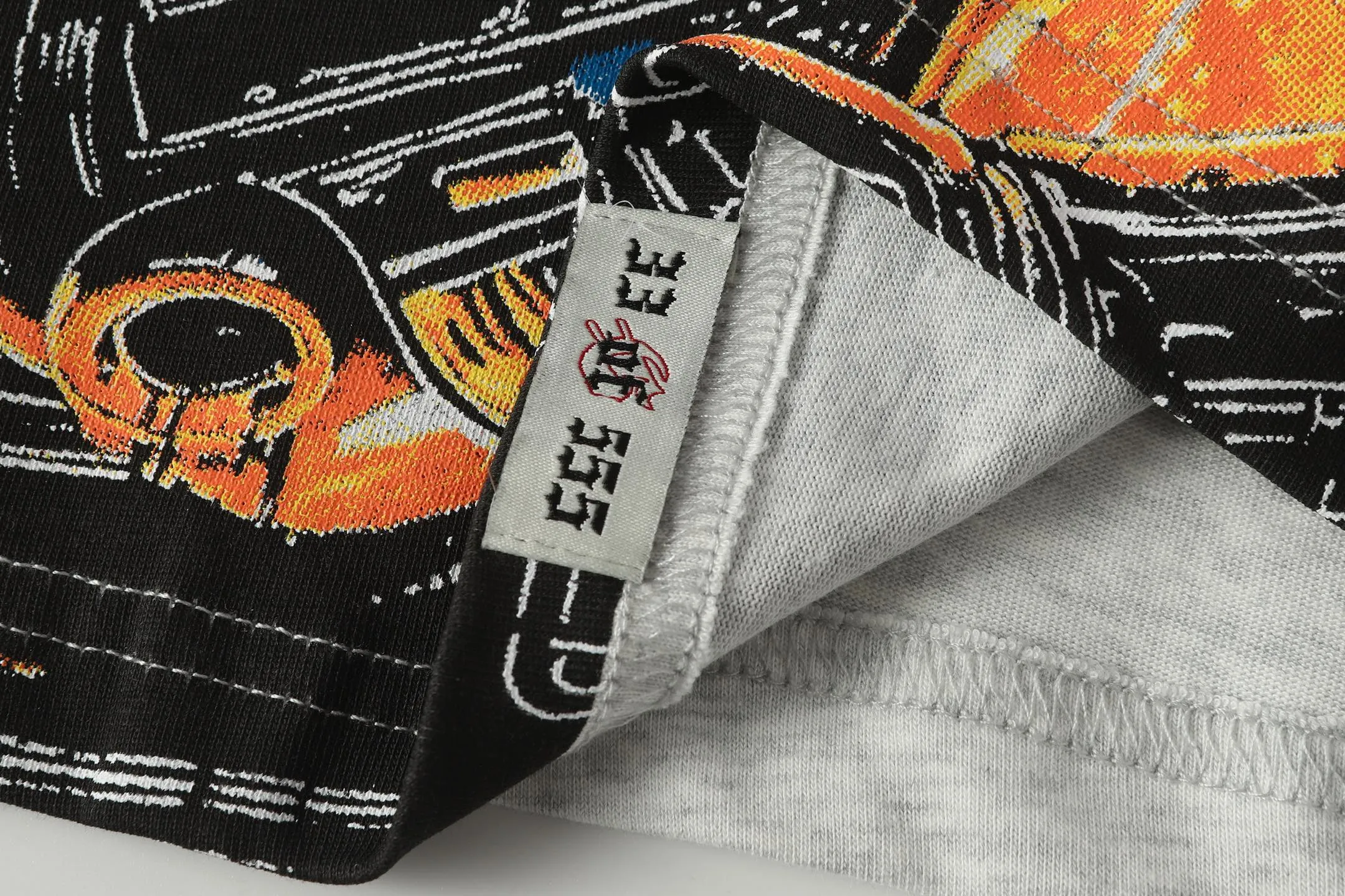 5106# Light Gray ｜ Godspeed Retro T（ ） （fabric）32 Sizes（size）：S-M-L-XL （colour）：Light Gray