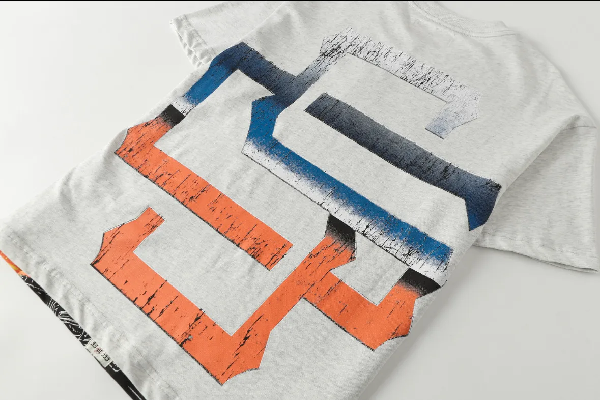 5106# Light Gray ｜ Godspeed Retro T（ ） （fabric）32 Sizes（size）：S-M-L-XL （colour）：Light Gray