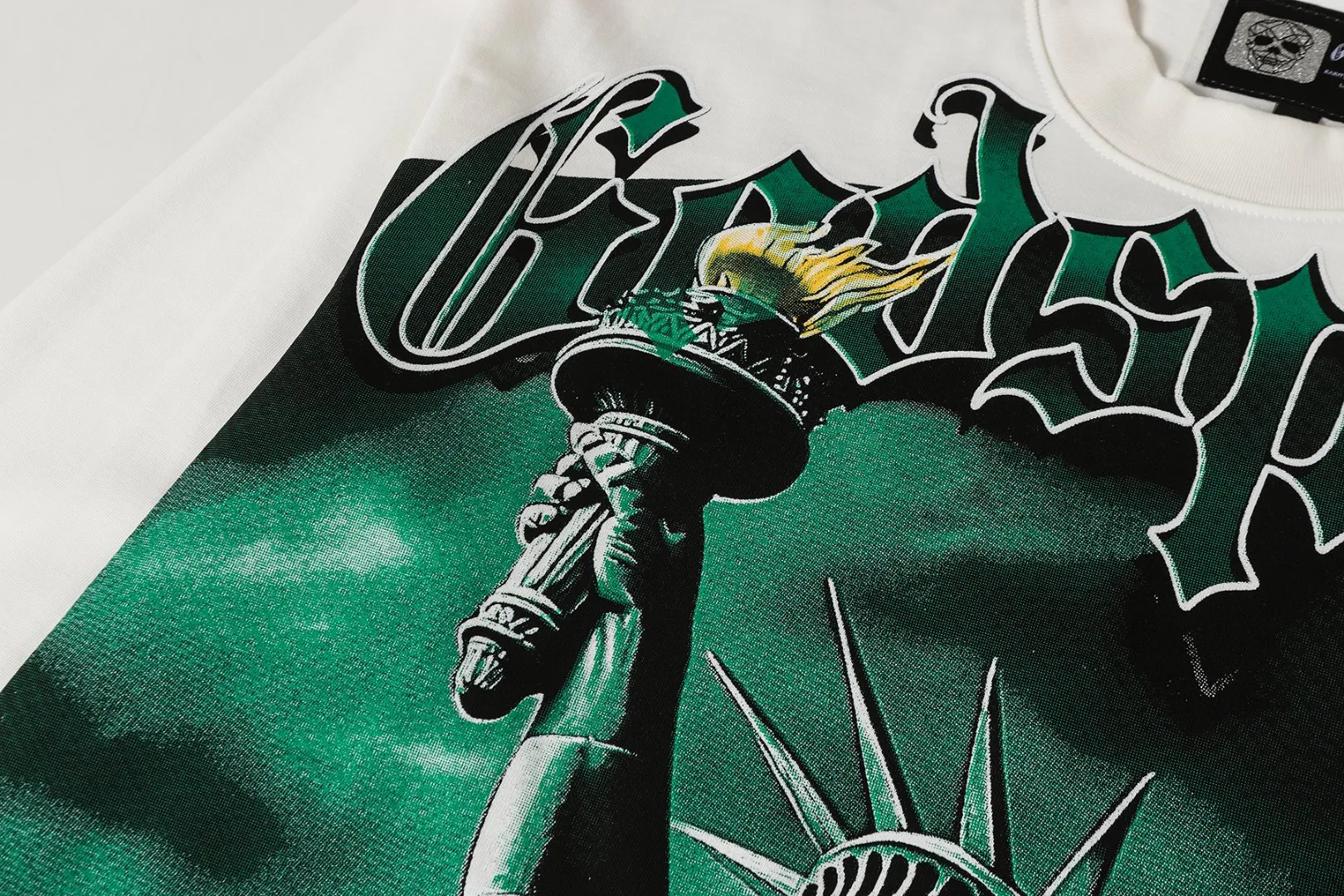 G # White I Godspeed Retro T（ ） （fabric）： 26 Sizes（size）：S-M-L-XL （colour）： White