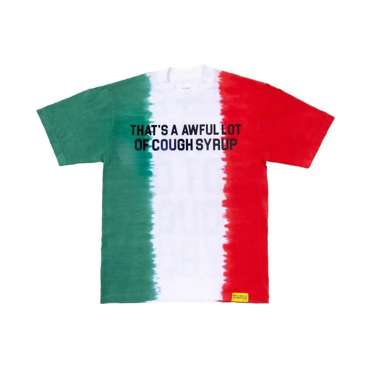 2207#White ｜ THAT'S A AWFUL LOT OF COUGH SYRUP In Stock T （fabric):32 Sizes（size）：S-M L X L （colour）：White、