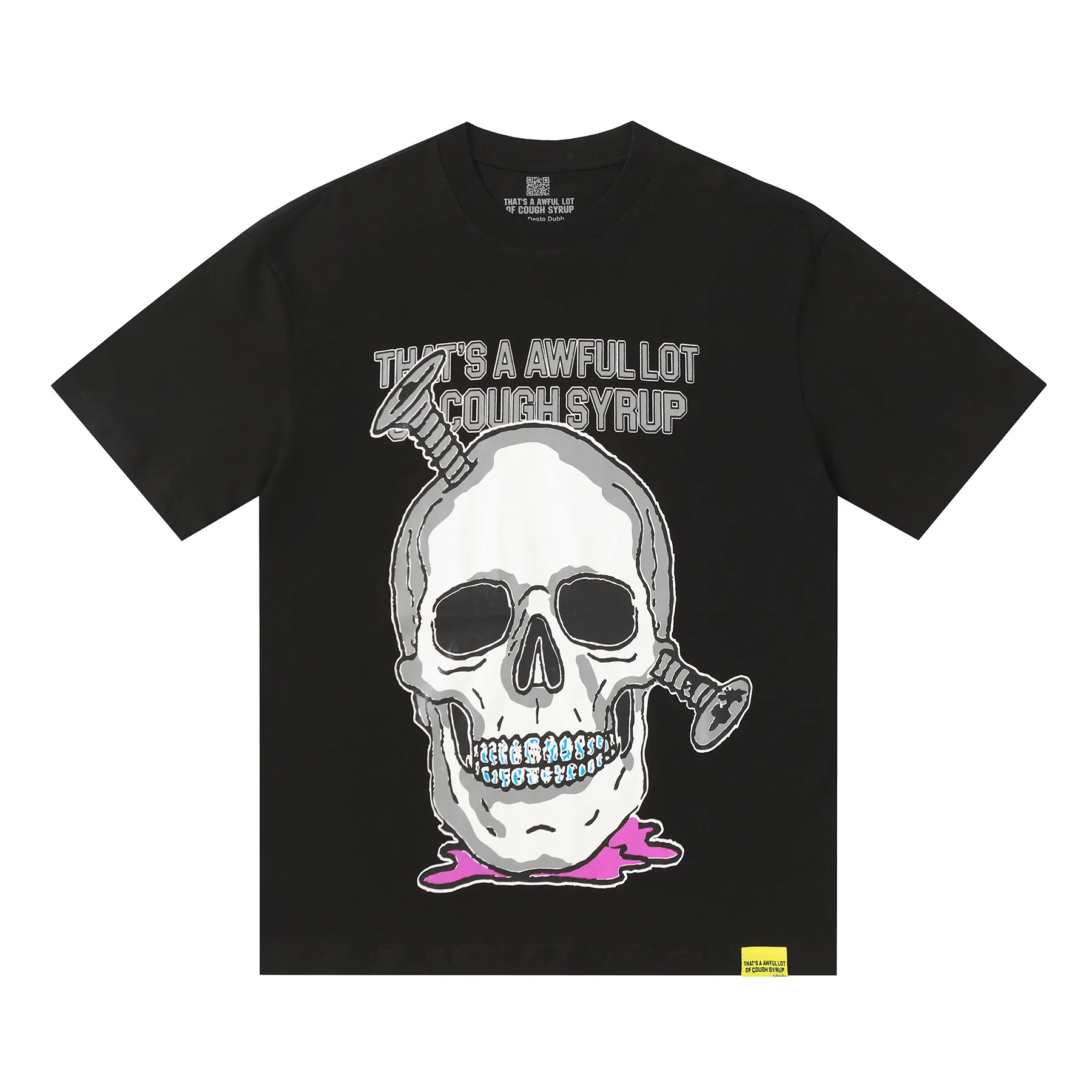 #White、Black I THAT'S A AWFUL LOT OF COUGH SYRUP In Stock T （fabric):32 Sizes（size）：S-M L X L （colour）：、White、Black
