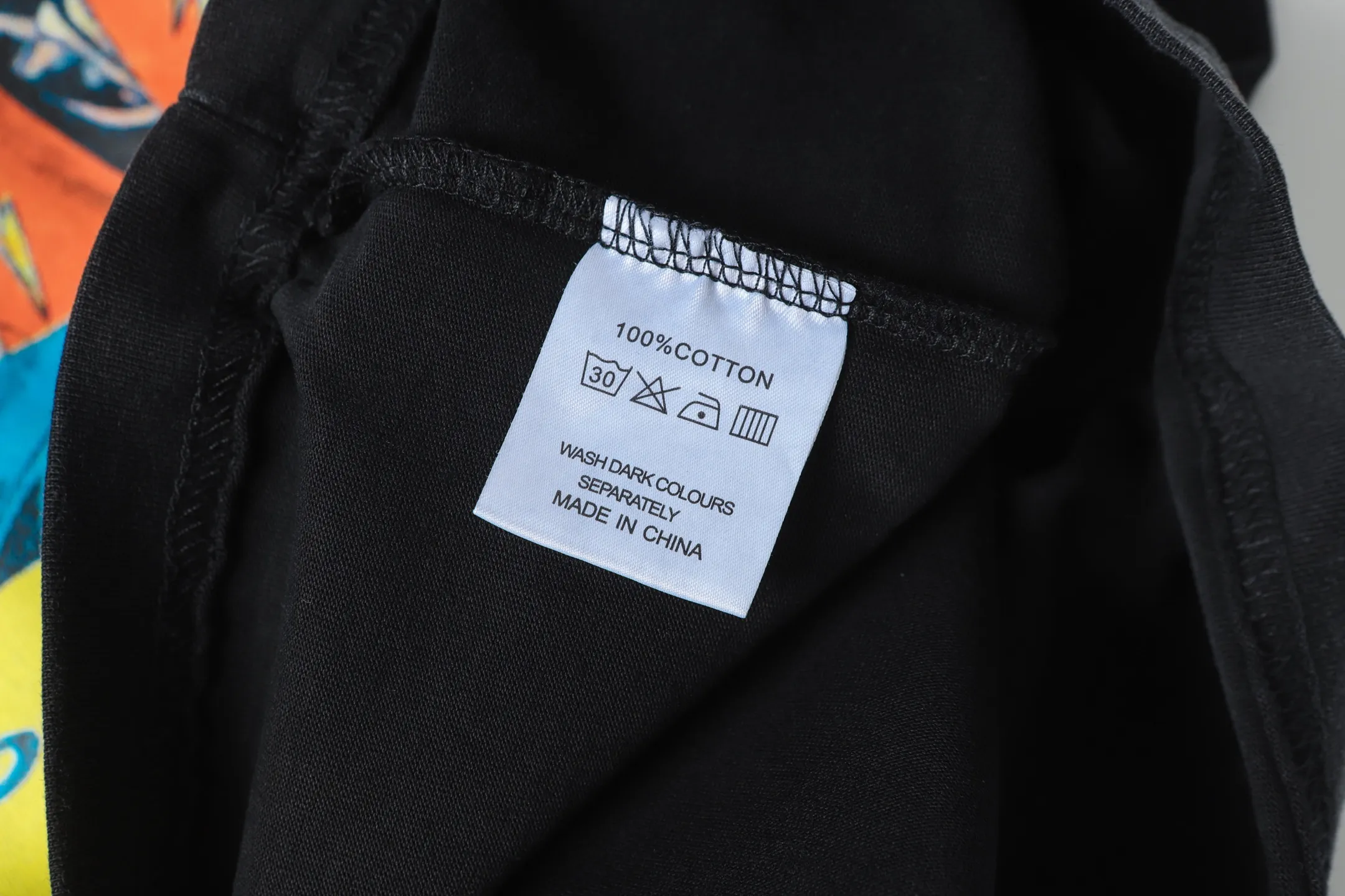 6081# Black ｜ Godspeed Retro T（ ） （fabric）：32 Sizes（size）：S-M-L-XL （colour）： Black 👉 👉