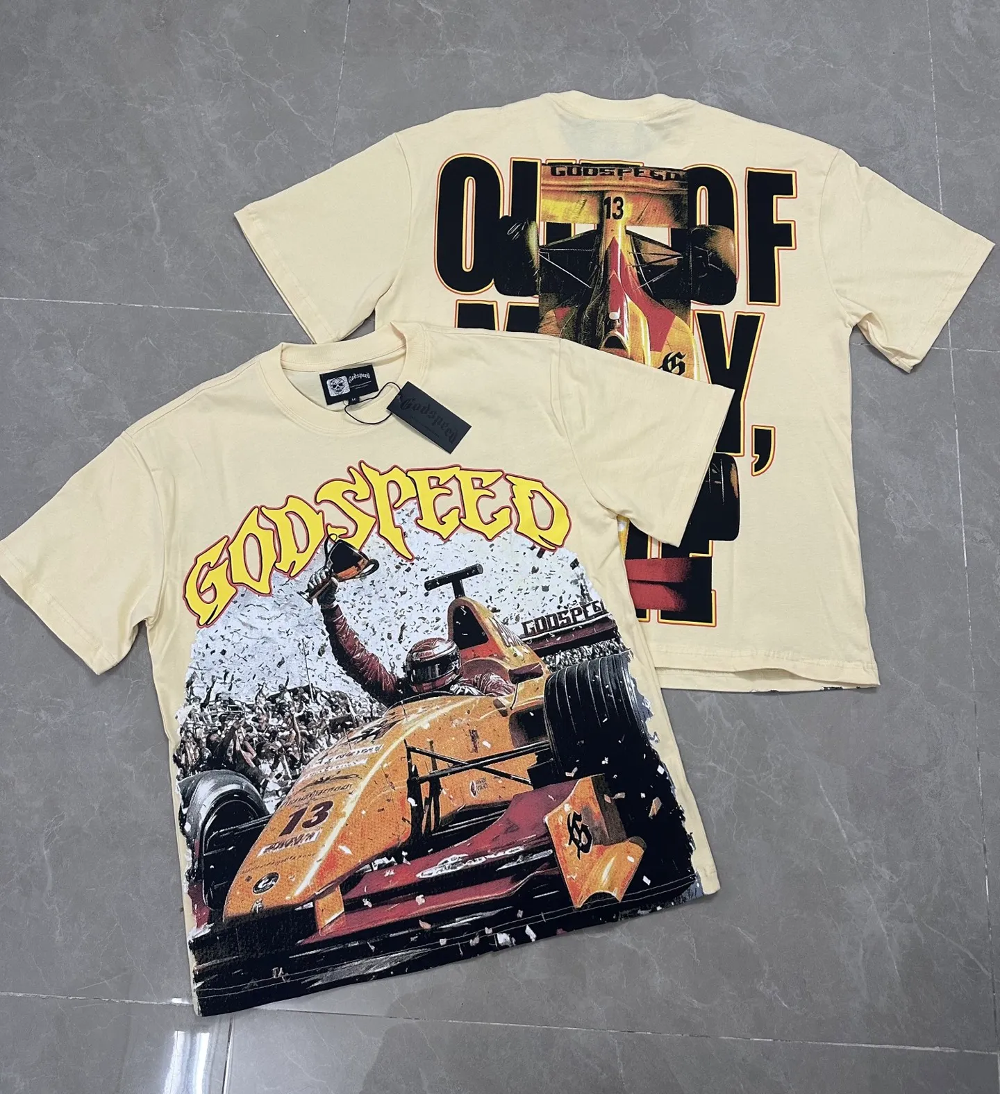 5113# I Godspeed Retro T（ ） （fabric）32 Sizes（size）：S-M-L-XL （colour）：