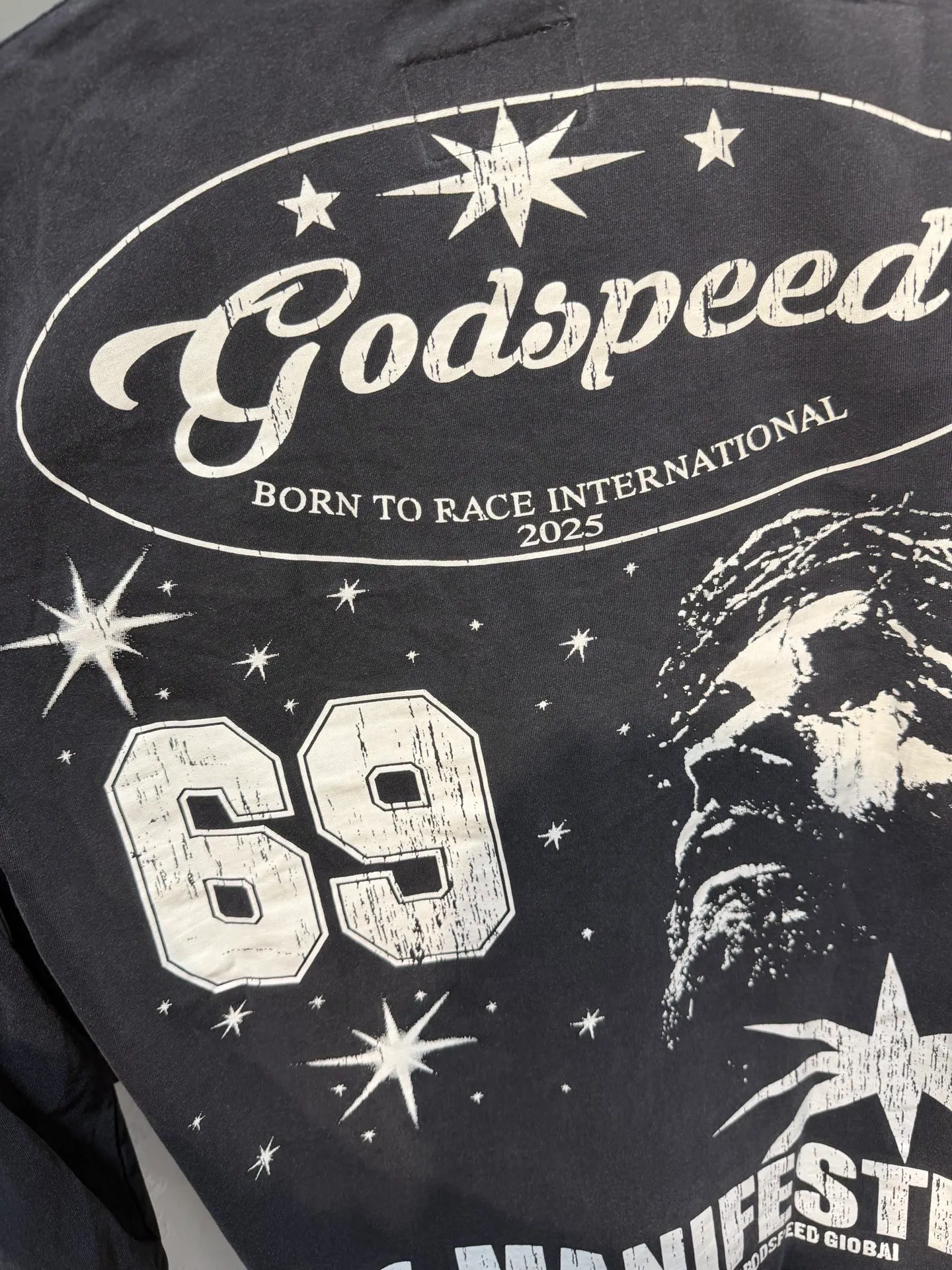 G # Black I Godspeed Retro T （ ） （fabric）： 26 Sizes（size）：S-M-L-XL （colour）： Black