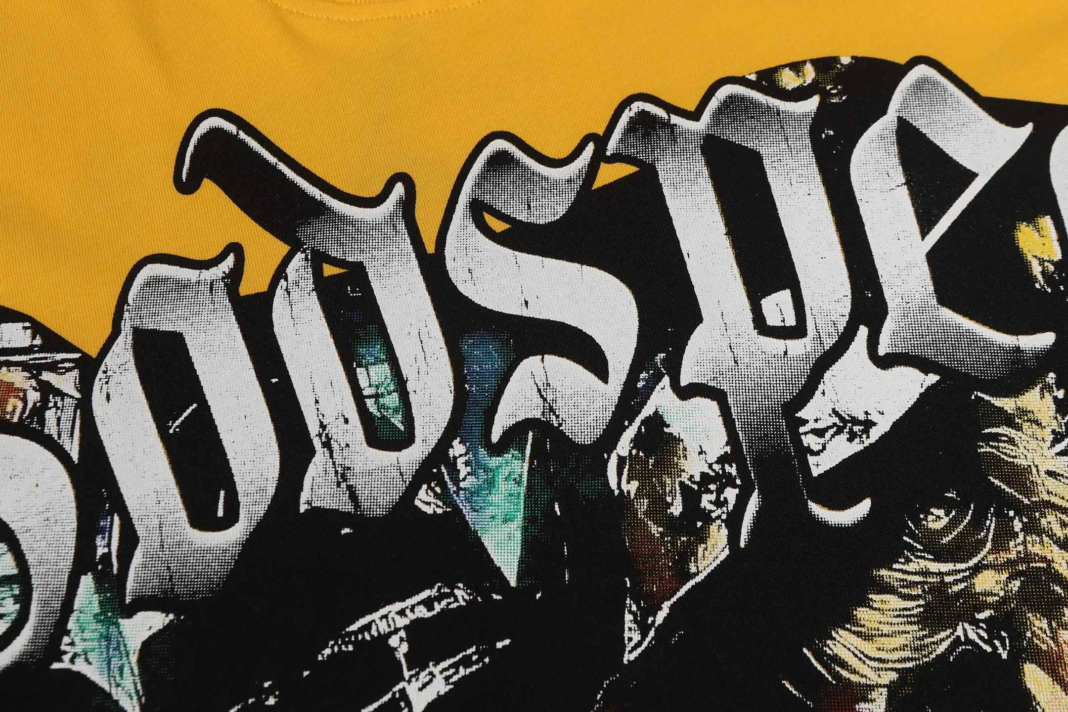 5150#Yellow｜ Godspeed Retro T（ ） （fabric）：32 Sizes（size）：S-M-L-XL （colour）：Yellow