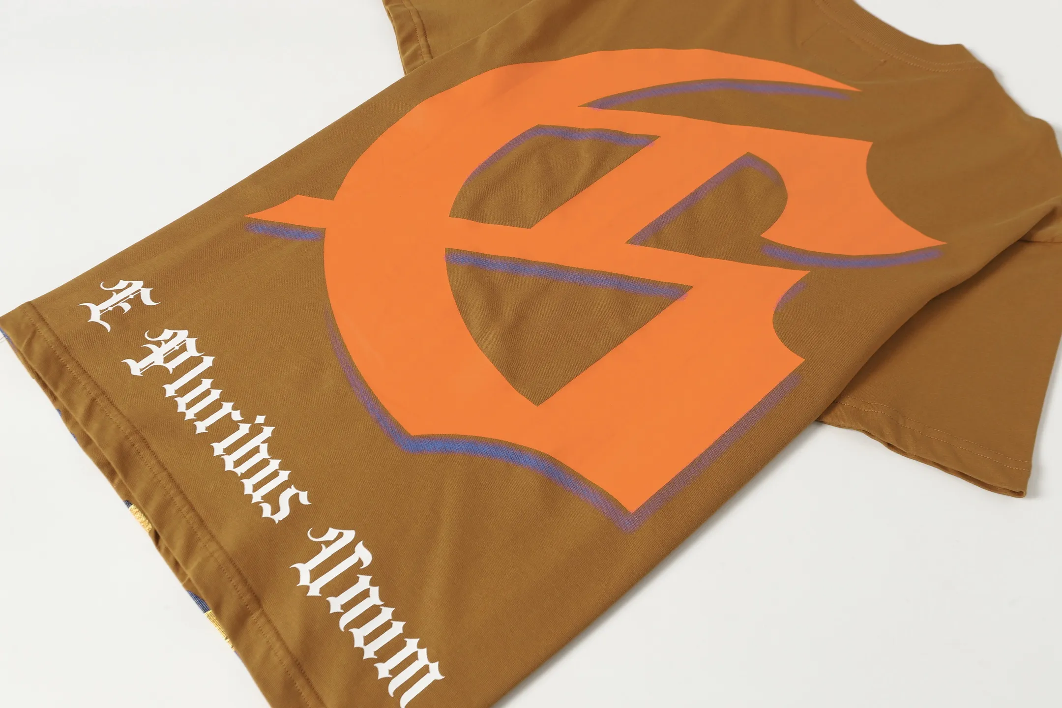 5089#Brown I Godspeed Retro T（ ） （fabric）32 Sizes（size）：S-M-L-XL （colour）：Brown