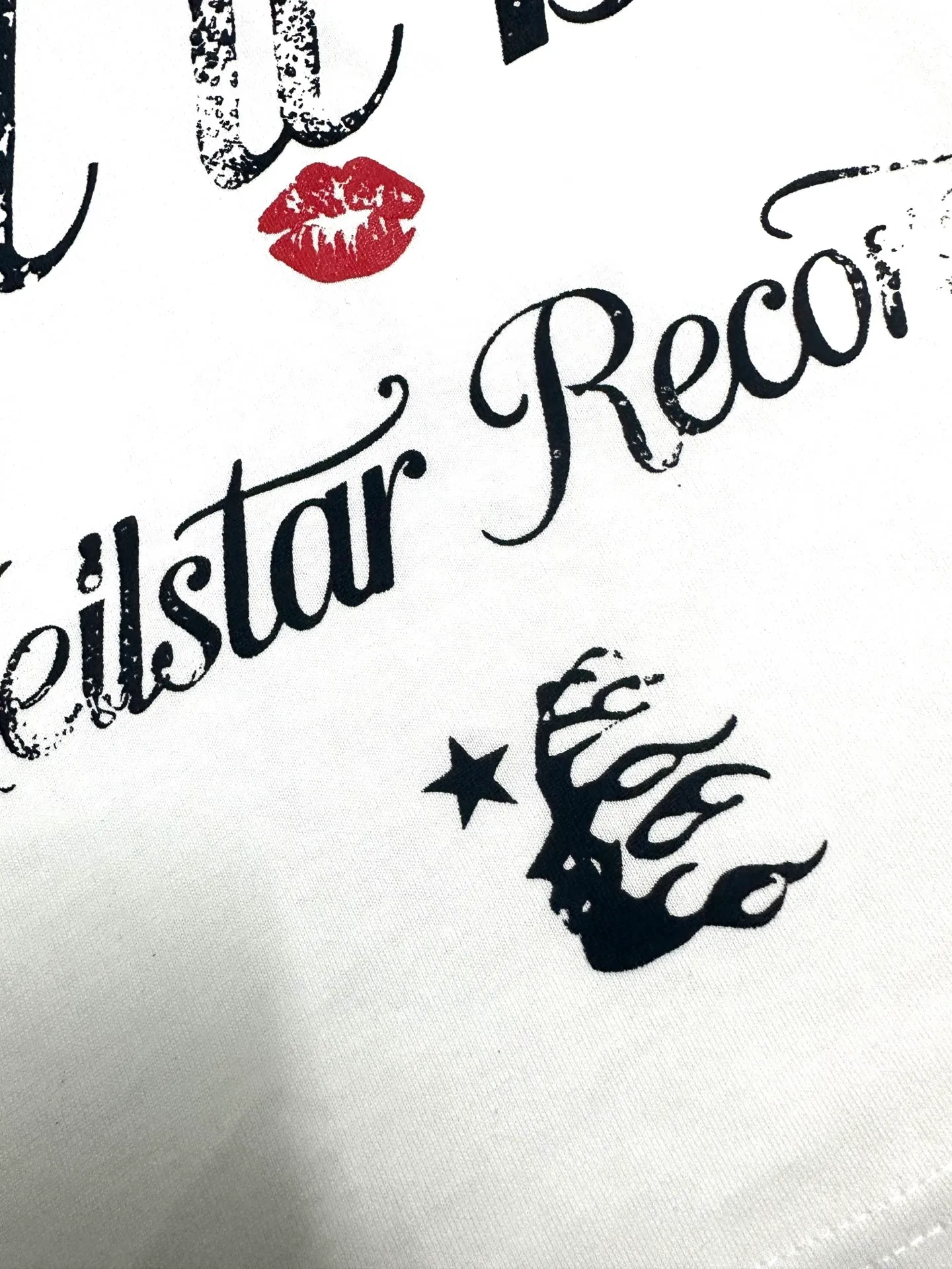 #Black White I In Stock Hellstar 、 T （fabric):32 Sizes（size）：S-M L X L （colour）：White/Black