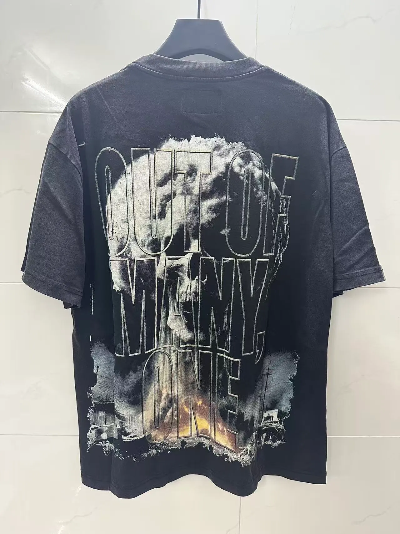 6332# Black ｜ In Stock （new） Godspeed Retro T（ ） （fabric）：32 Sizes（size）：S-M-L-XL （colour）： Black