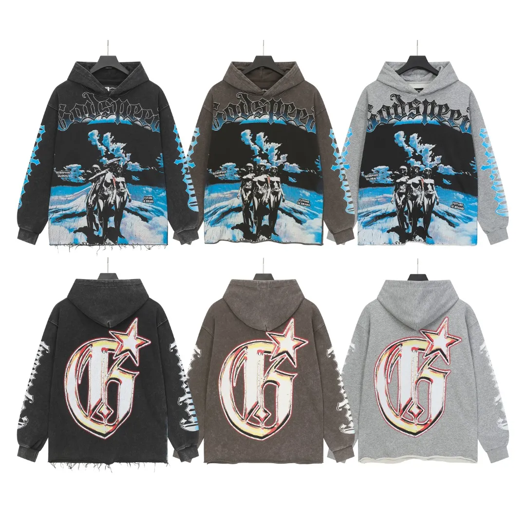 6853# Black/ Coffee Brown/ Gray｜ Godspeed Retro （ ） （fabric）： 100% Sizes（size）：S-M-L-XL （colour）： Black/ Coffee Brown/ Gray