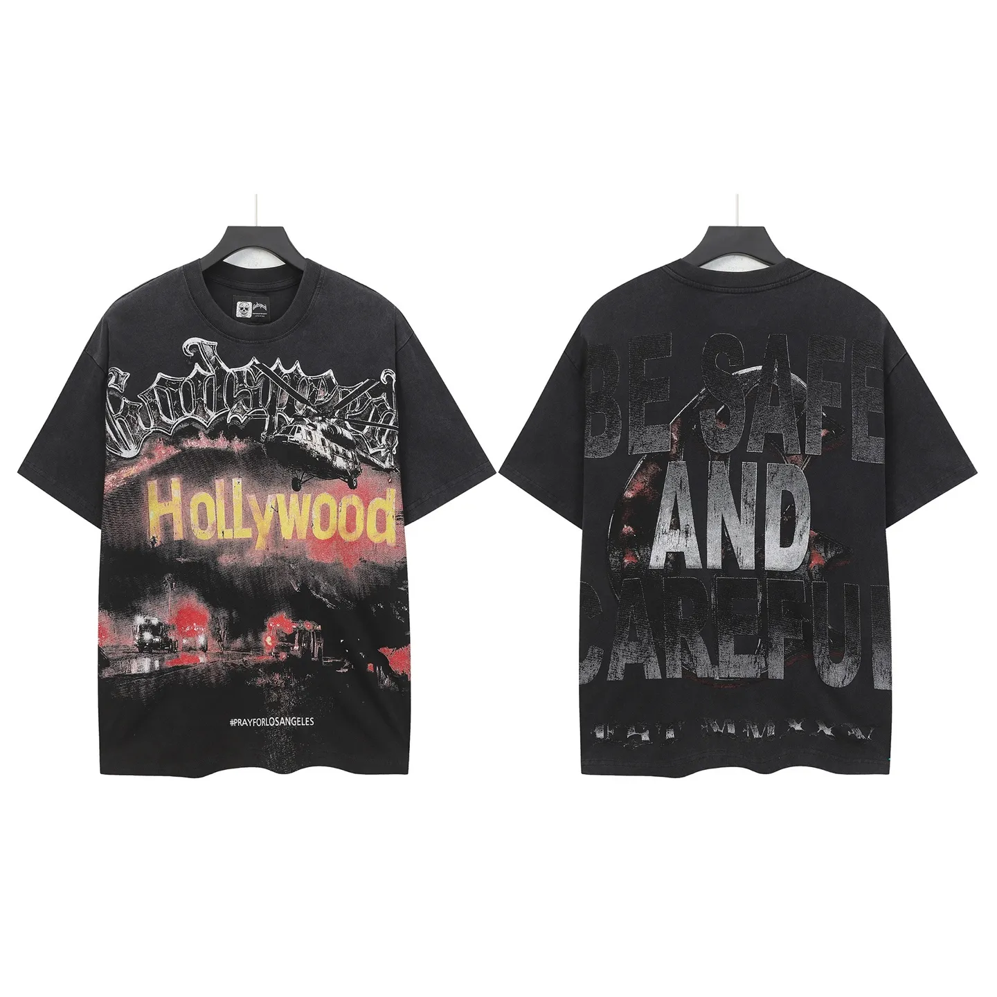 6127# Black I In Stock （ ）-New Arrival Godspeed Retro T（ ） （fabric）：32 Sizes（size）：S-M-L-XL （colour）： Black