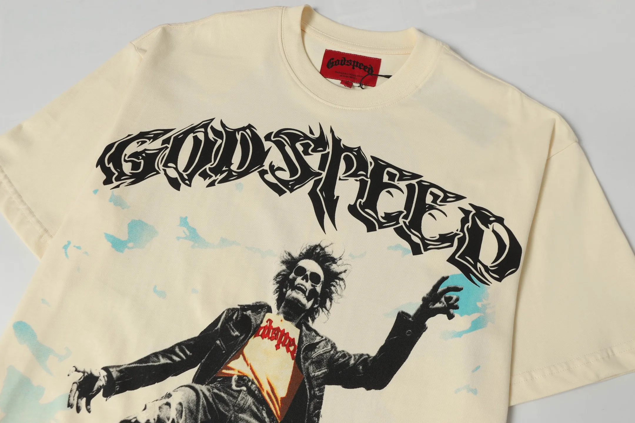 5059# ｜ Godspeed Retro T（ ） （fabric）32 Sizes（size）：S-M-L-XL （colour）：