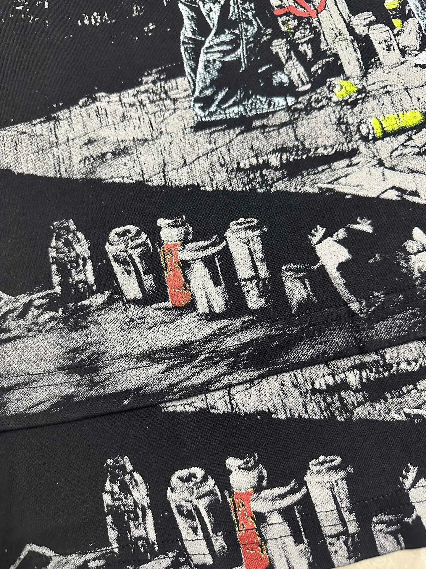 6318# Black I #Godspeed Retro T（ ） （fabric）：32 Sizes（size）：S-M-L-XL （colour）： Black