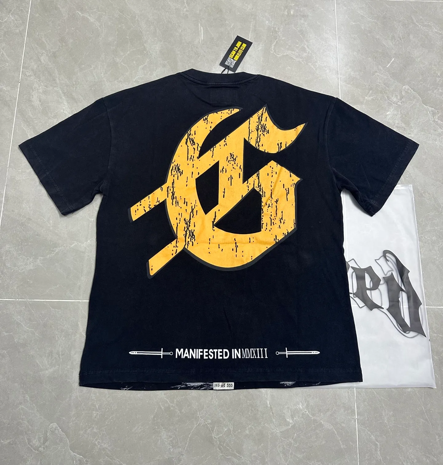 6318# Black I #Godspeed Retro T（ ） （fabric）：32 Sizes（size）：S-M-L-XL （colour）： Black