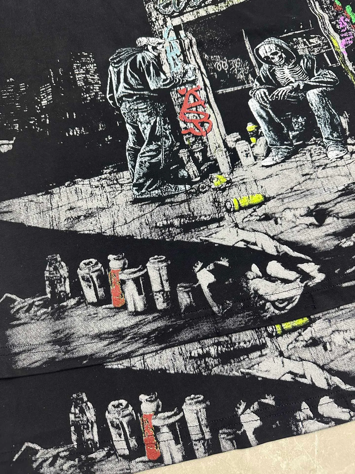 6318# Black I #Godspeed Retro T（ ） （fabric）：32 Sizes（size）：S-M-L-XL （colour）： Black