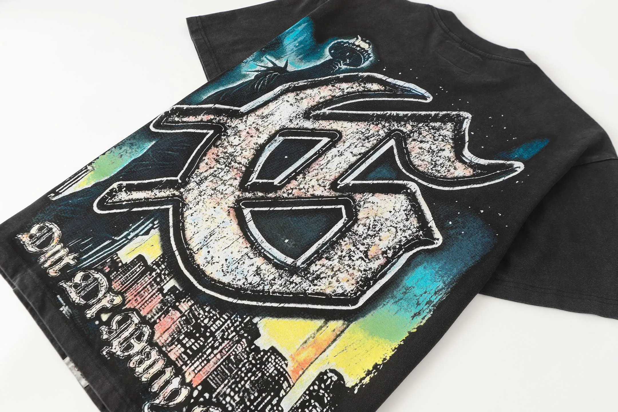 6093# I . Godspeed Retro T（ ） （fabric）：32 Sizes（size）：S-M-L-XL （colour）： Black 👉 👉 👉 👉