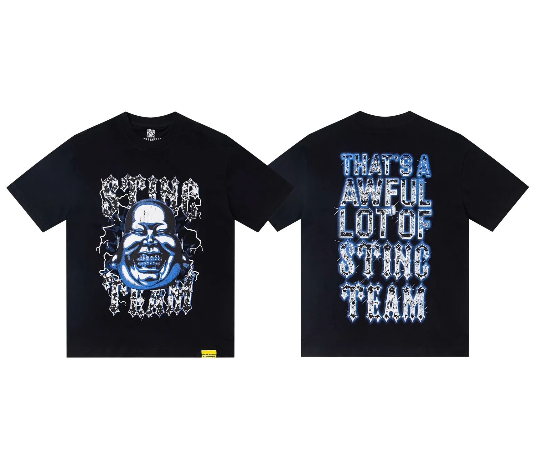 2222## Black （ ）｜ THAT'S A AWFUL LOT OF COUGH SYRUP In Stock T （fabric):32 Sizes（size）：S-M L X L （colour）： Black