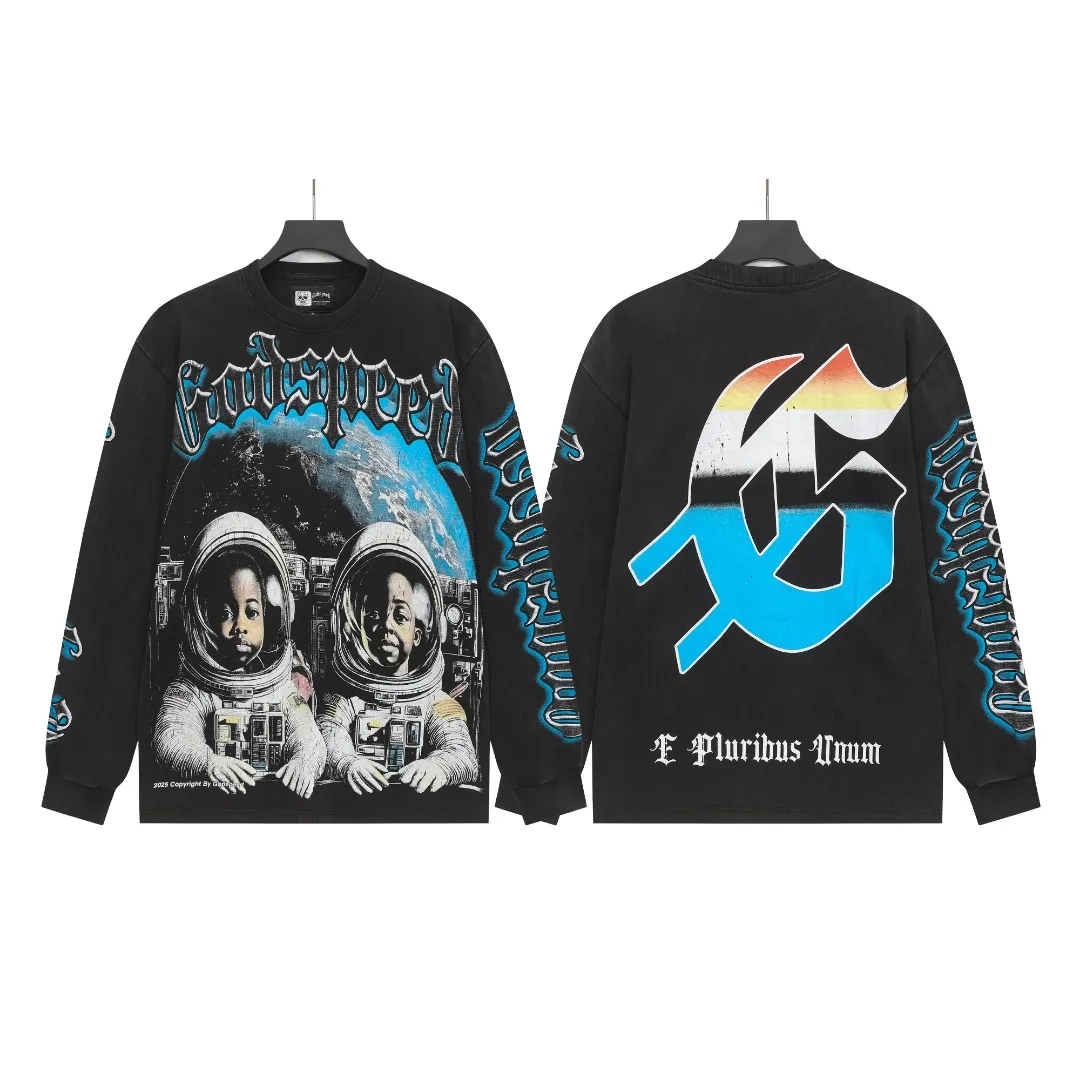 G # Black I Godspeed Retro T （ ） （fabric）： 26 Sizes（size）：S-M-L-XL （colour）： Black