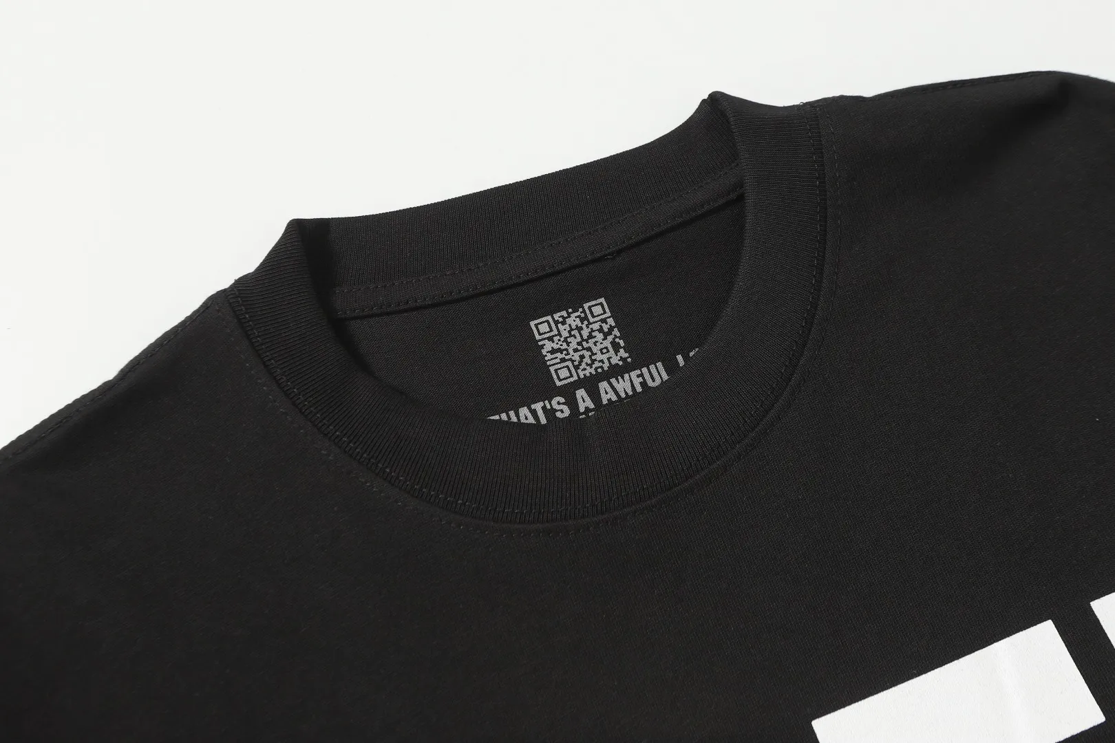 C # Black｜ THAT'S A AWFUL LOT OF COUGH SYRUP In Stock （ T Series） Same Style. （fabric): 100% Sizes（size）：S-M L X L （colour）： Black