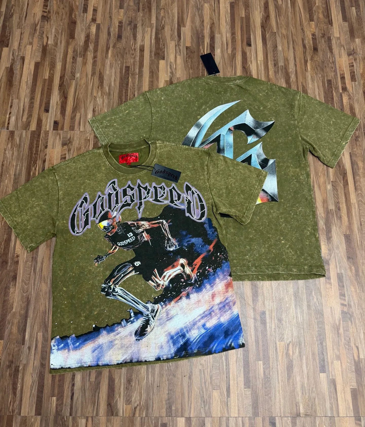6341# I In Stock （new） Godspeed Retro T（ ） （fabric）：32 Sizes（size）：S-M-L-XL （colour）：