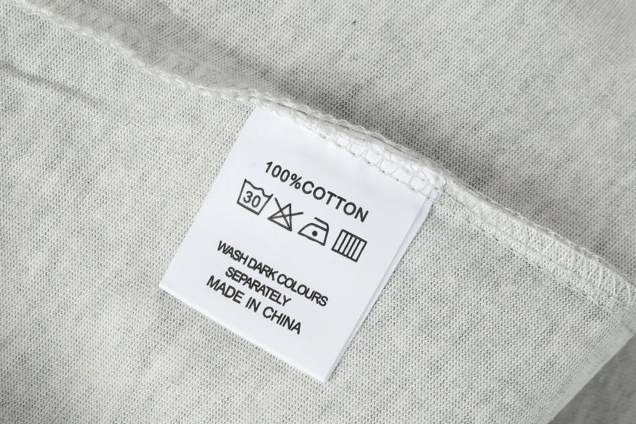 5105#Light Gray｜ Godspeed Retro T（ ） （fabric）32 Sizes（size）：S-M-L-XL （colour）：Light Gray