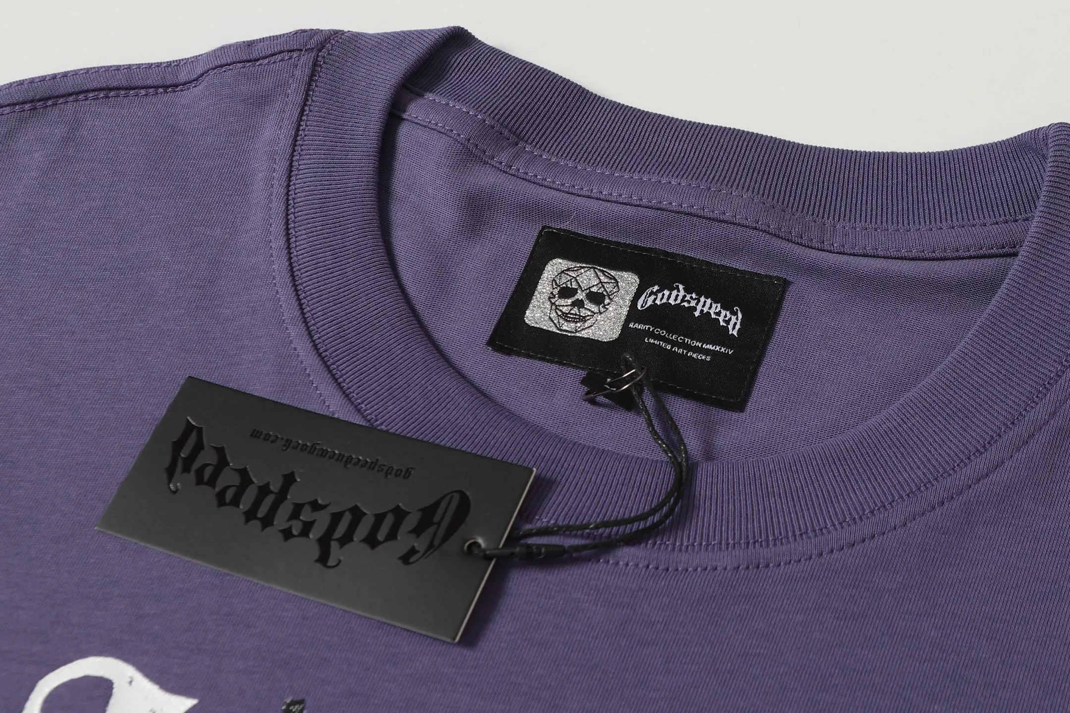 5086# / ｜ Godspeed Retro T（ ） （fabric）32 Sizes（size）：S-M-L-XL （colour）： / Purple