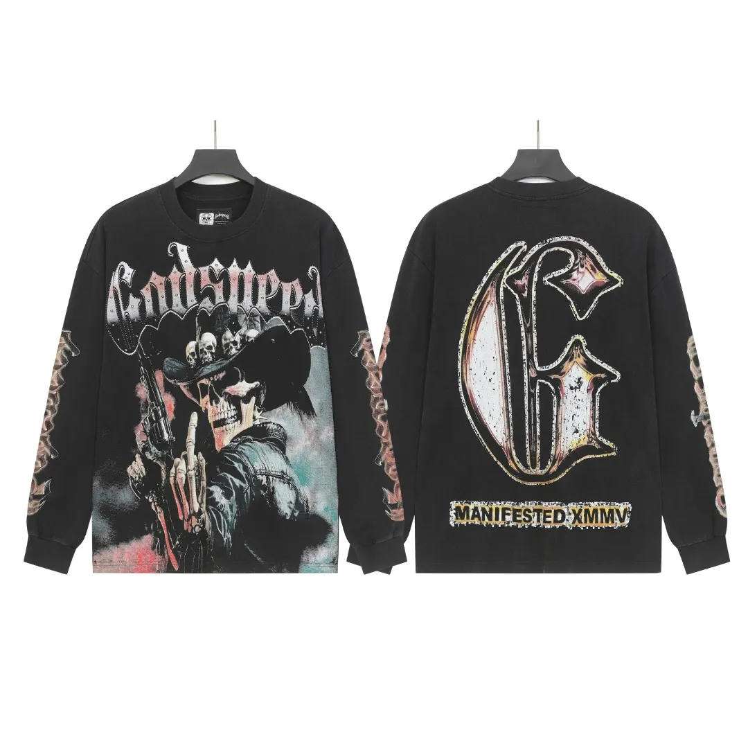 G # Black I Godspeed Retro T （ ） （fabric）： 26 Sizes（size）：S-M-L-XL （colour）： Black/ 👉