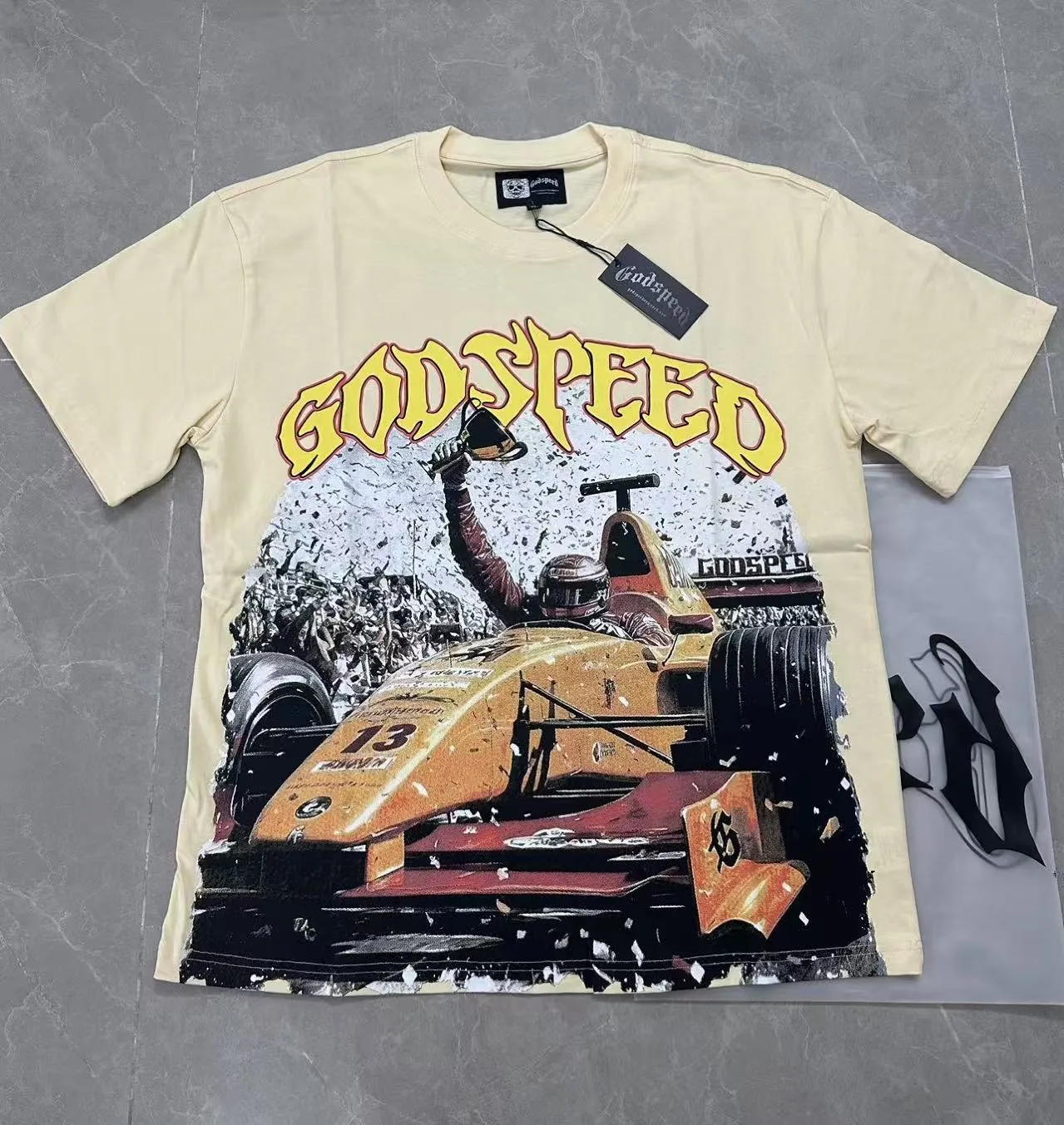 5113# I Godspeed Retro T（ ） （fabric）32 Sizes（size）：S-M-L-XL （colour）：