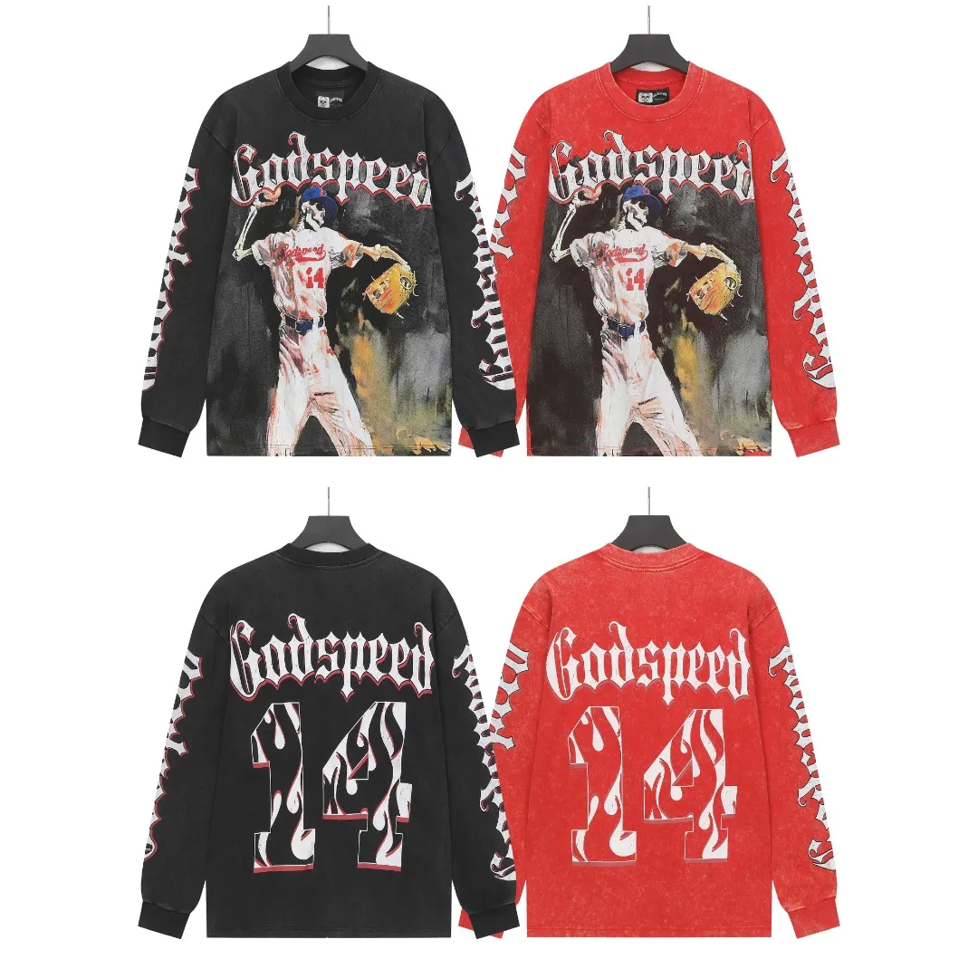 G # Black/ I Godspeed Retro T （ ） （fabric）： 26 Sizes（size）：S-M-L-XL （colour）： Black/
