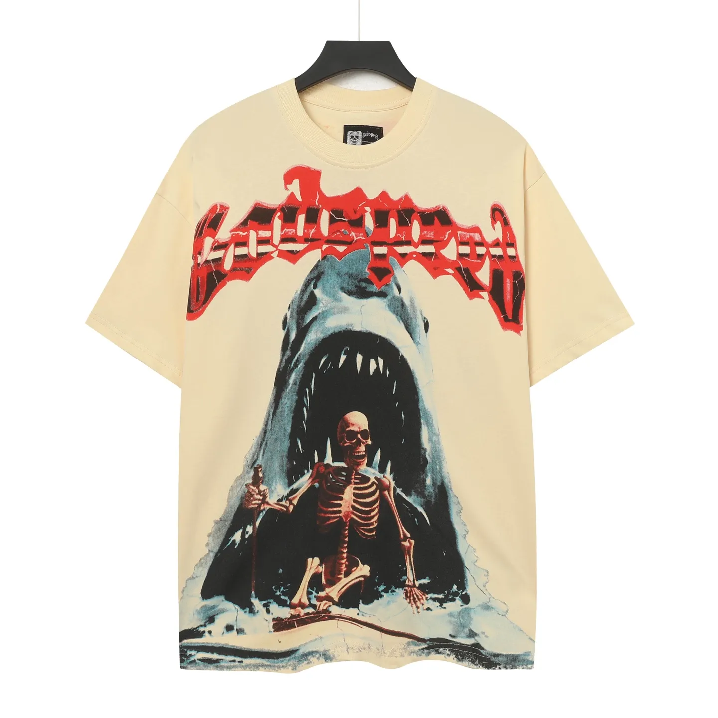 5025#White/ ｜ Godspeed Retro T（ ） （fabric）：32 Sizes（size）：S-M-L-XL （colour）：White、 、