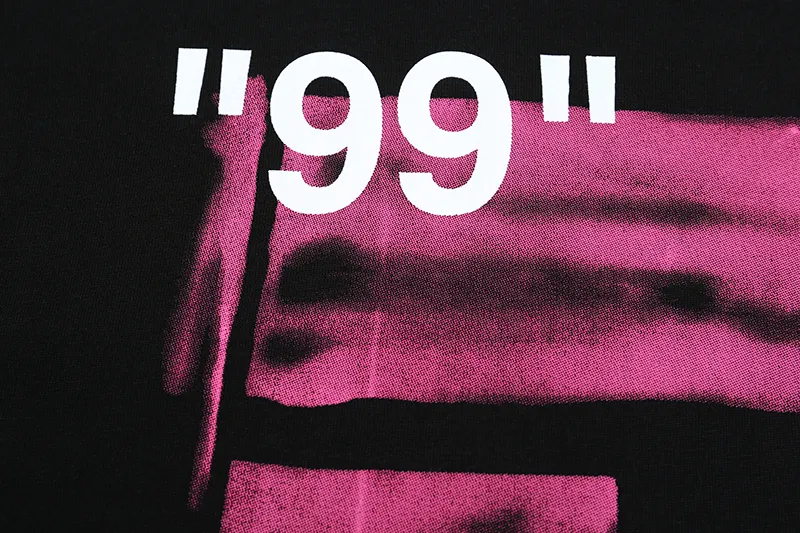 OF 18 OFF-WHITEClassic Hot Sale OW 19ss“99” T oversize ， 220 ， ， 260 32 ， ， 1*1 ， 。 ， ， ， ， ， ， 。 ， ， ， ， ， ， ， ， ， ， ， 。 YB ， logo 。 ： 、 Size:XS.S.M.L(oversize )