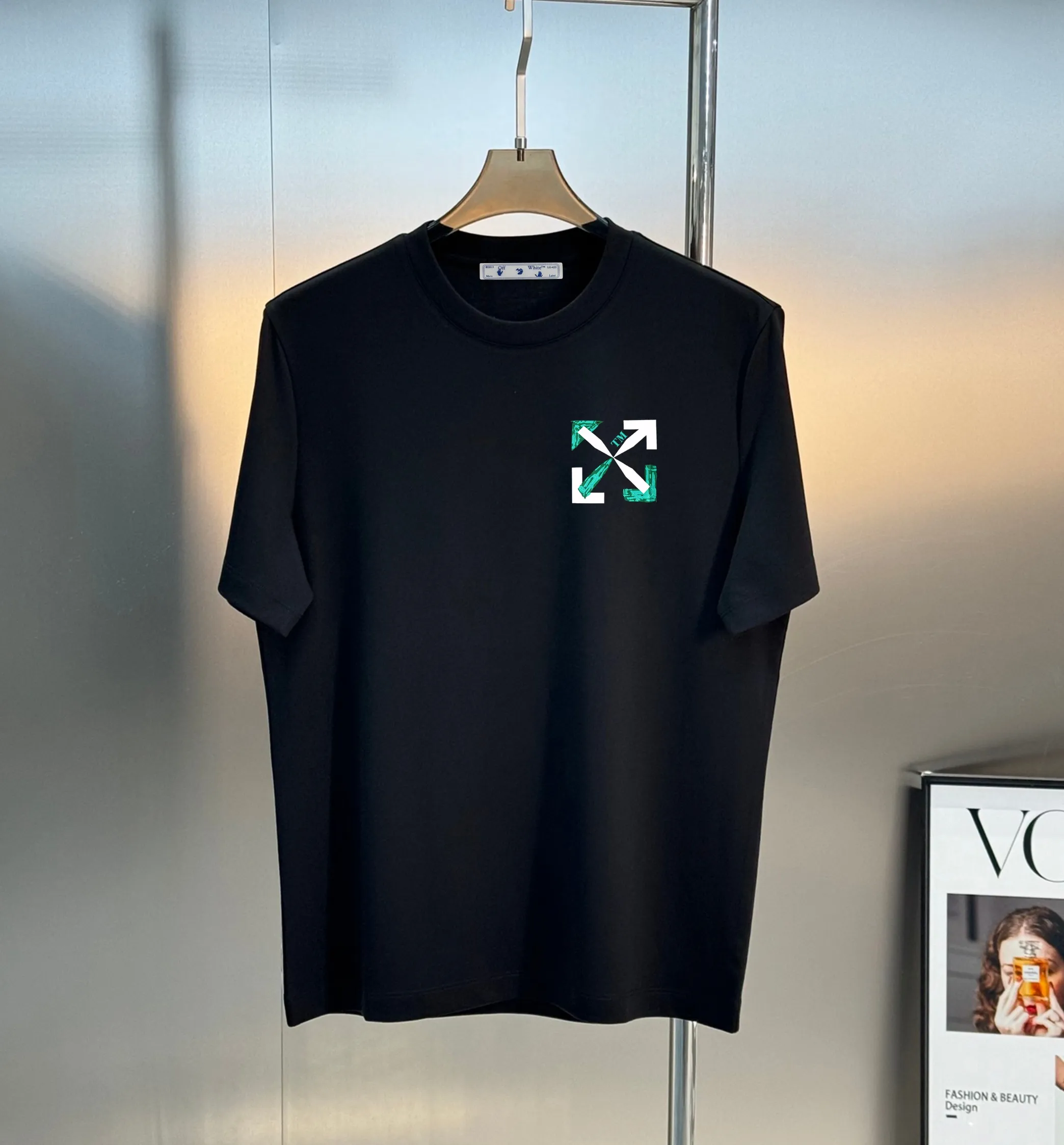 off 2025 New Arrival 250 tee Same Style Size S M L XL XXL Black White