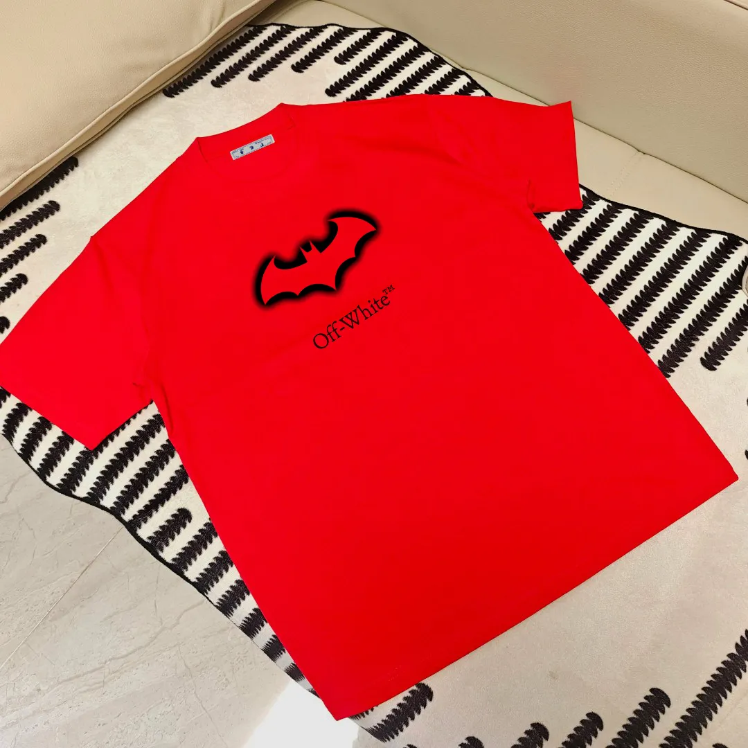 OFF-WHITE Hot Sale OW 25ss T oversize ， 220 ， 。 260 ， ， ， 。 ， ， ， ， YB 。 YB 。 ： 、White Red Size:s-xxl