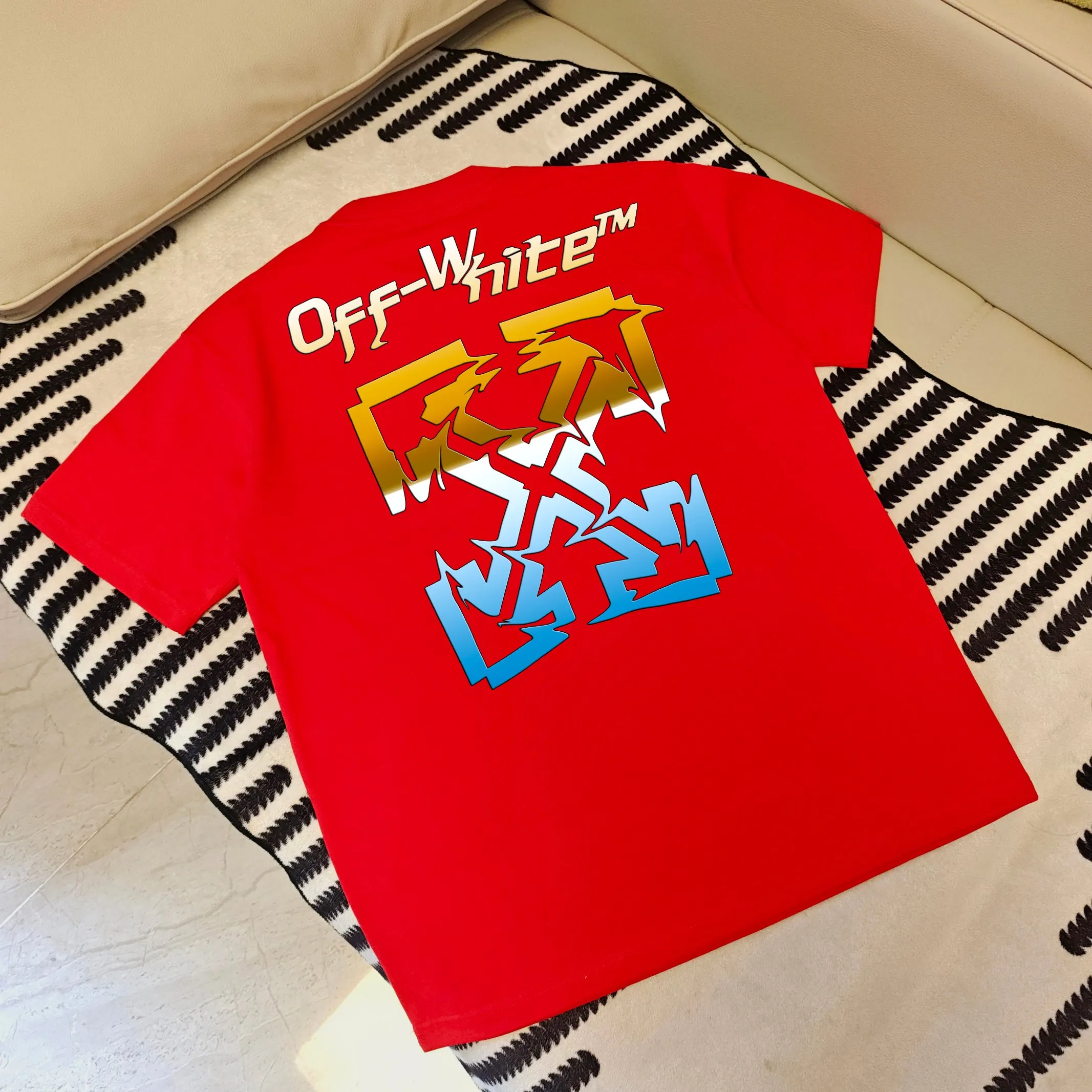 off 2025 New Arrival 260 tee Same Style Size S M L XL XXL Black White Red