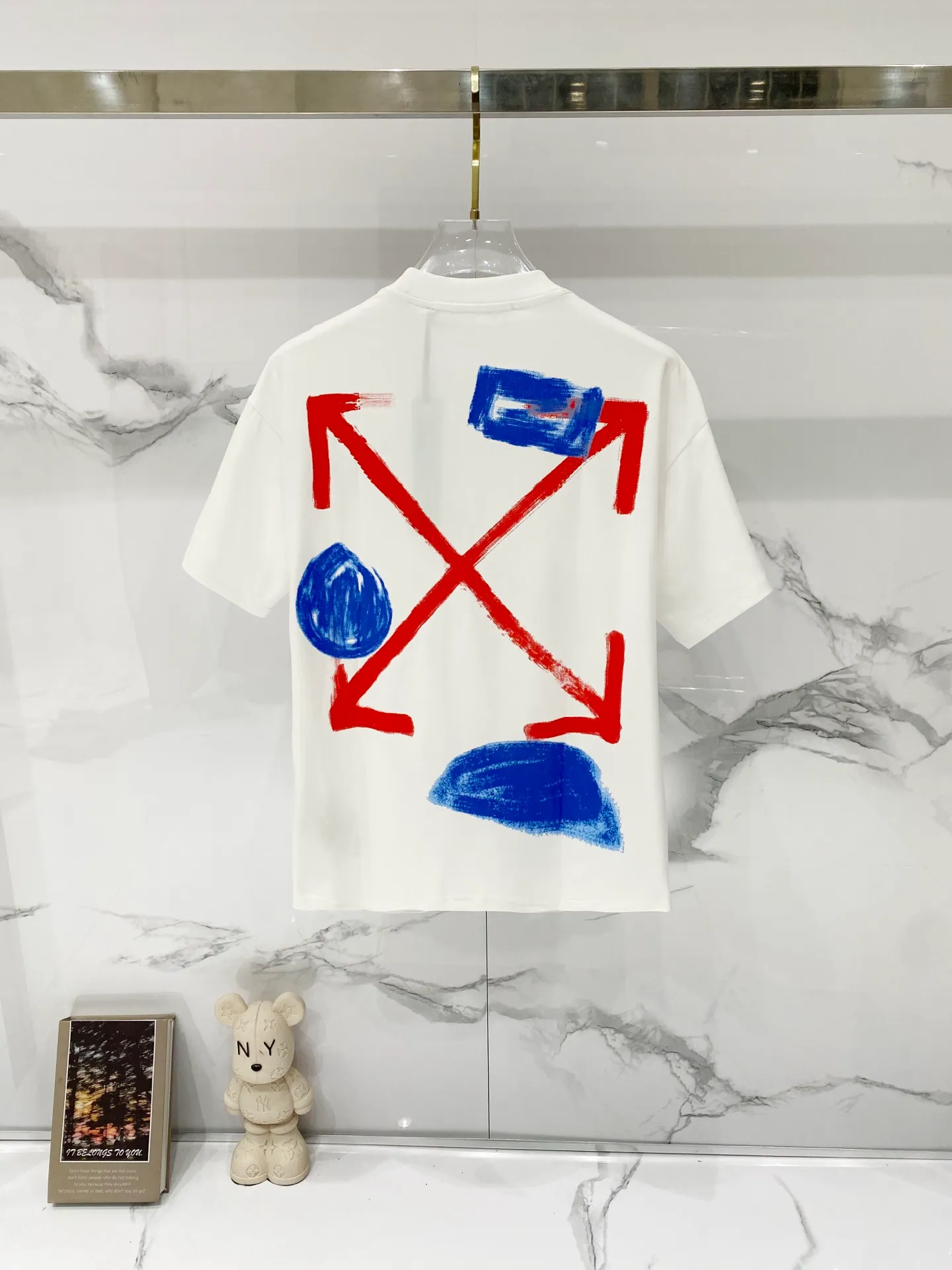 OFF-white/ 260 T ➡️ LOGO Quality 100 ％ Versatile Size:XS-L :Black.White