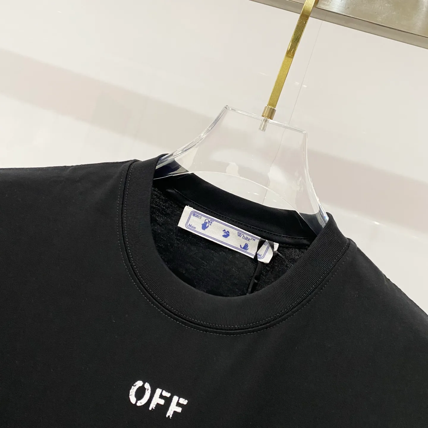 OFF-white/ 260 T LOGO Quality 100 ％ Versatile Size:XS-L :Black.White