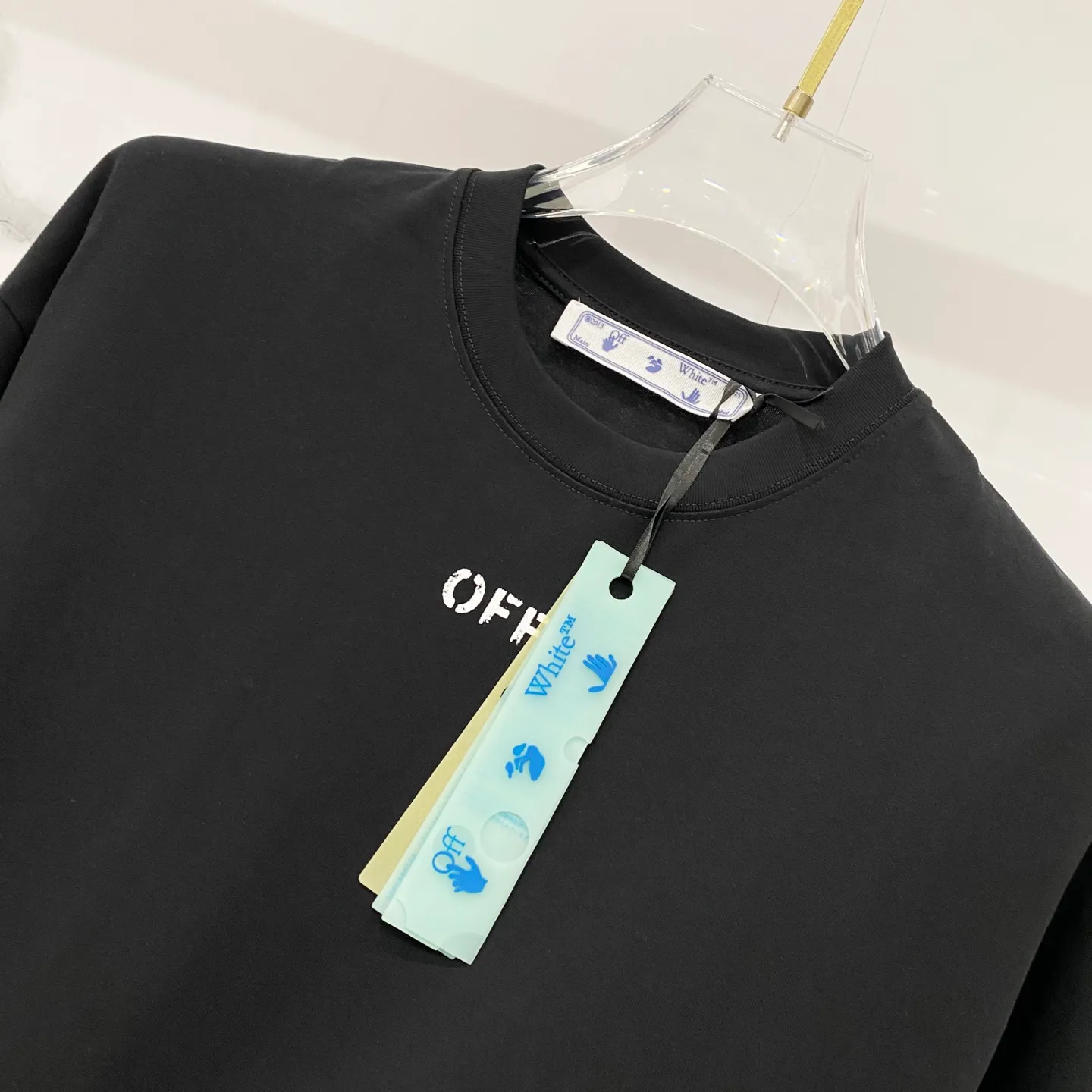 OFF-white/ 260 T LOGO Quality 100 ％ Versatile Size:XS-L :Black.White