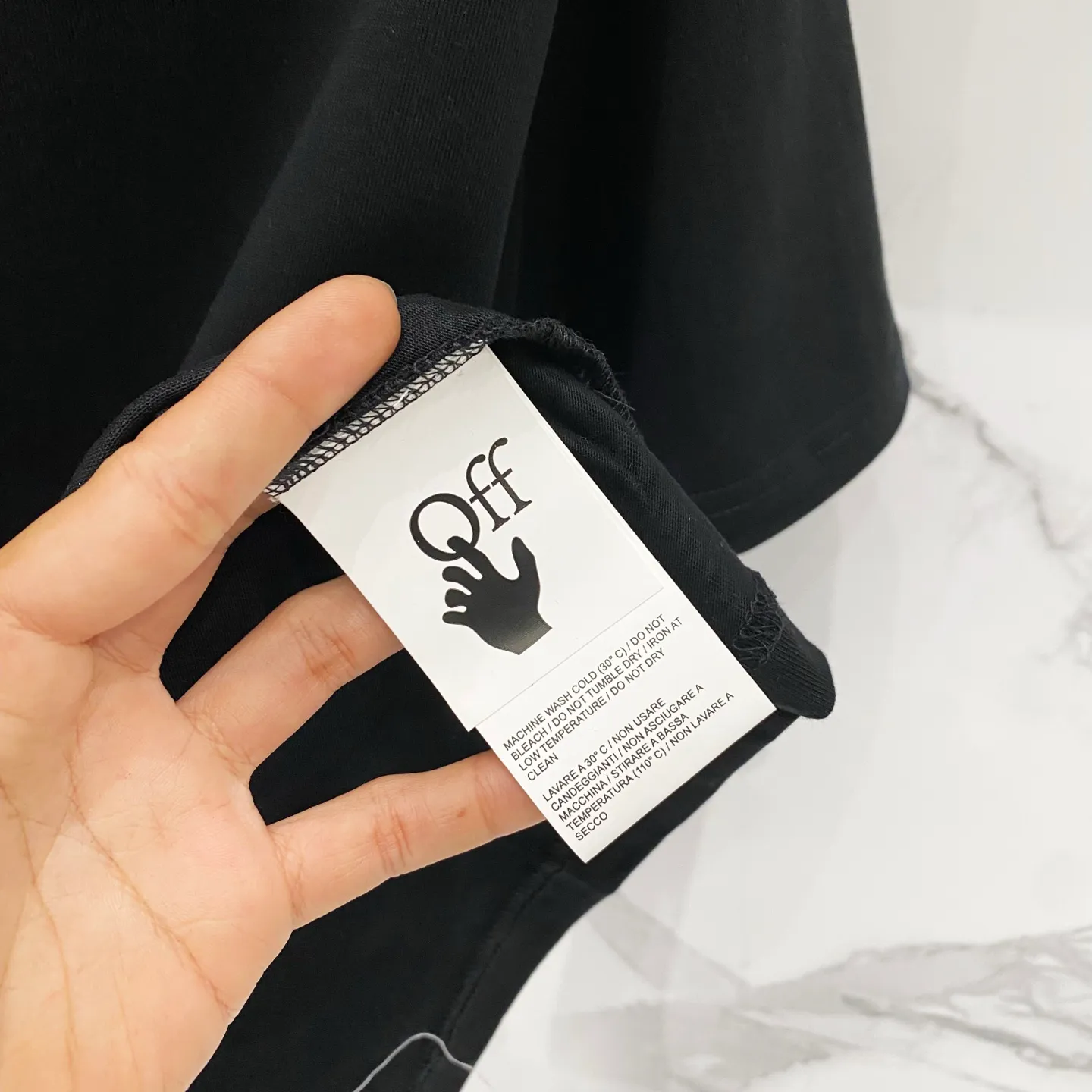 OFF-white/ 260 T LOGO Quality 100 ％ Versatile Size:XS-L :Black.White
