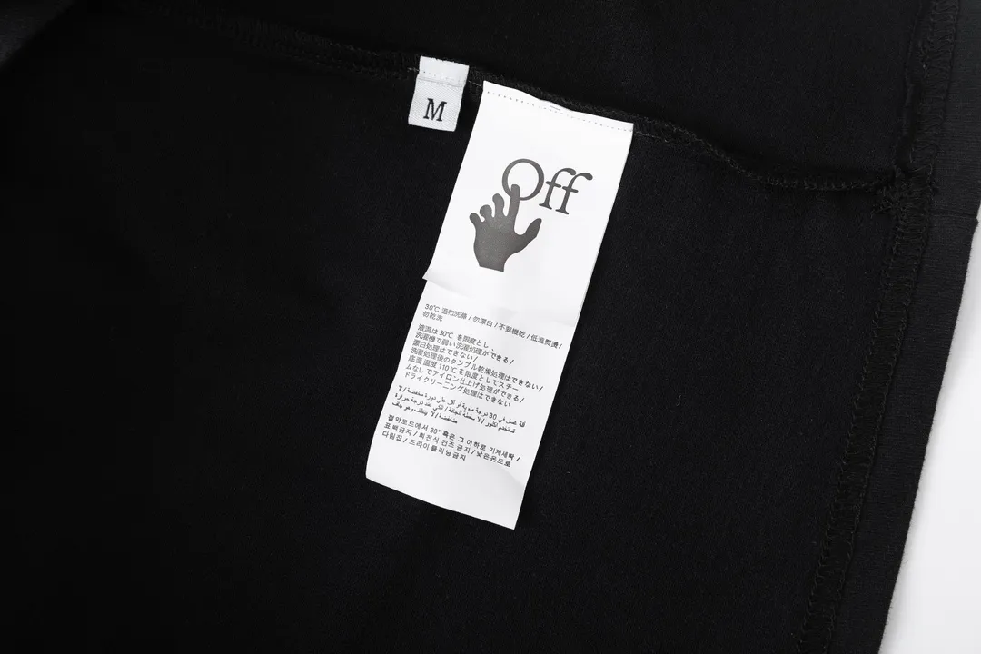 off-white 2025New Arrival logo Same Style t · 280 100％ · 32 · · ：Black Size：XS S M L