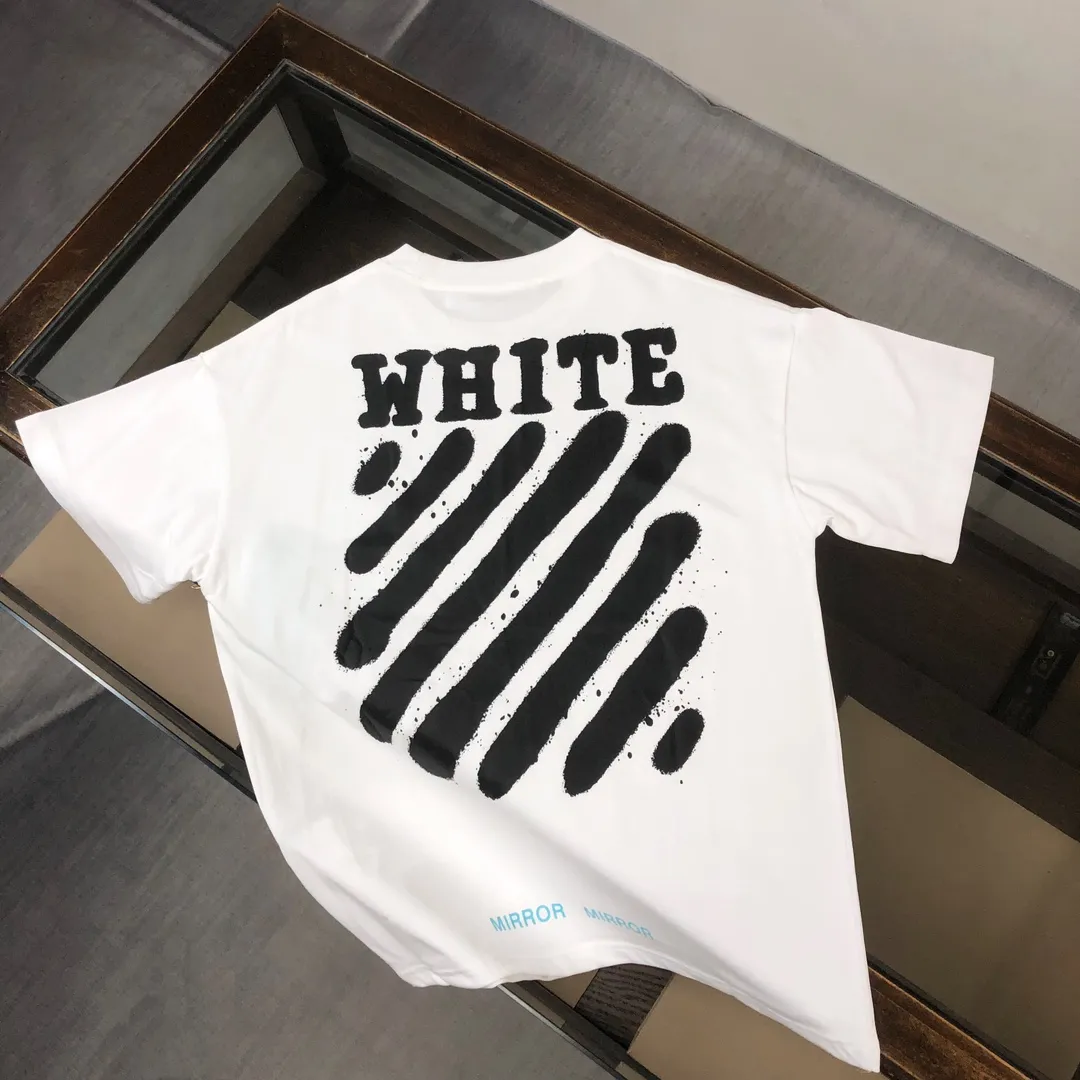 C✨ OFF-WHITE 2026ss T 🔥 LOGO 👍🏼 ！ ， ， Breathable ， ， ！ ：Black White Size：XS-S-M-L