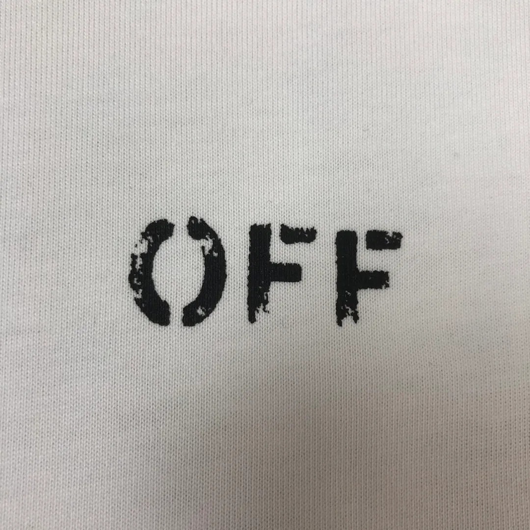 C✨ OFF-WHITE 2026ss T 🔥 LOGO 👍🏼 ！ ， ， Breathable ， ， ！ ：Black White Size：XS-S-M-L