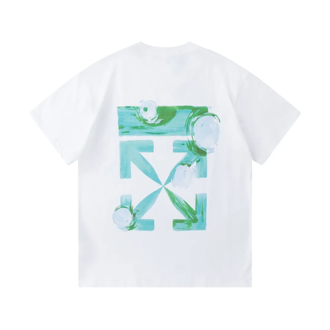 off-white 2025New Arrival logo Same Style t · 280 100％ · 32 · · ：White Size：XS S M L