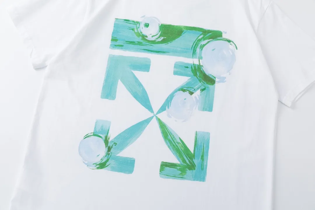 off-white 2025New Arrival logo Same Style t · 280 100％ · 32 · · ：White Size：XS S M L