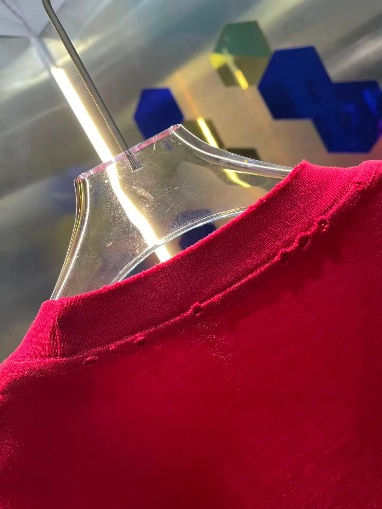 OFF-white/2026 Spring/Summer New Arrival Washed and worn 320g round neck short-sleeved tee, same style loose version for men and women, hangtag, collar label, wash mark, three labels complete Color: Washed black, Washed white, Washed gray, Washed brown, Washed red Size: S M L XL XXL