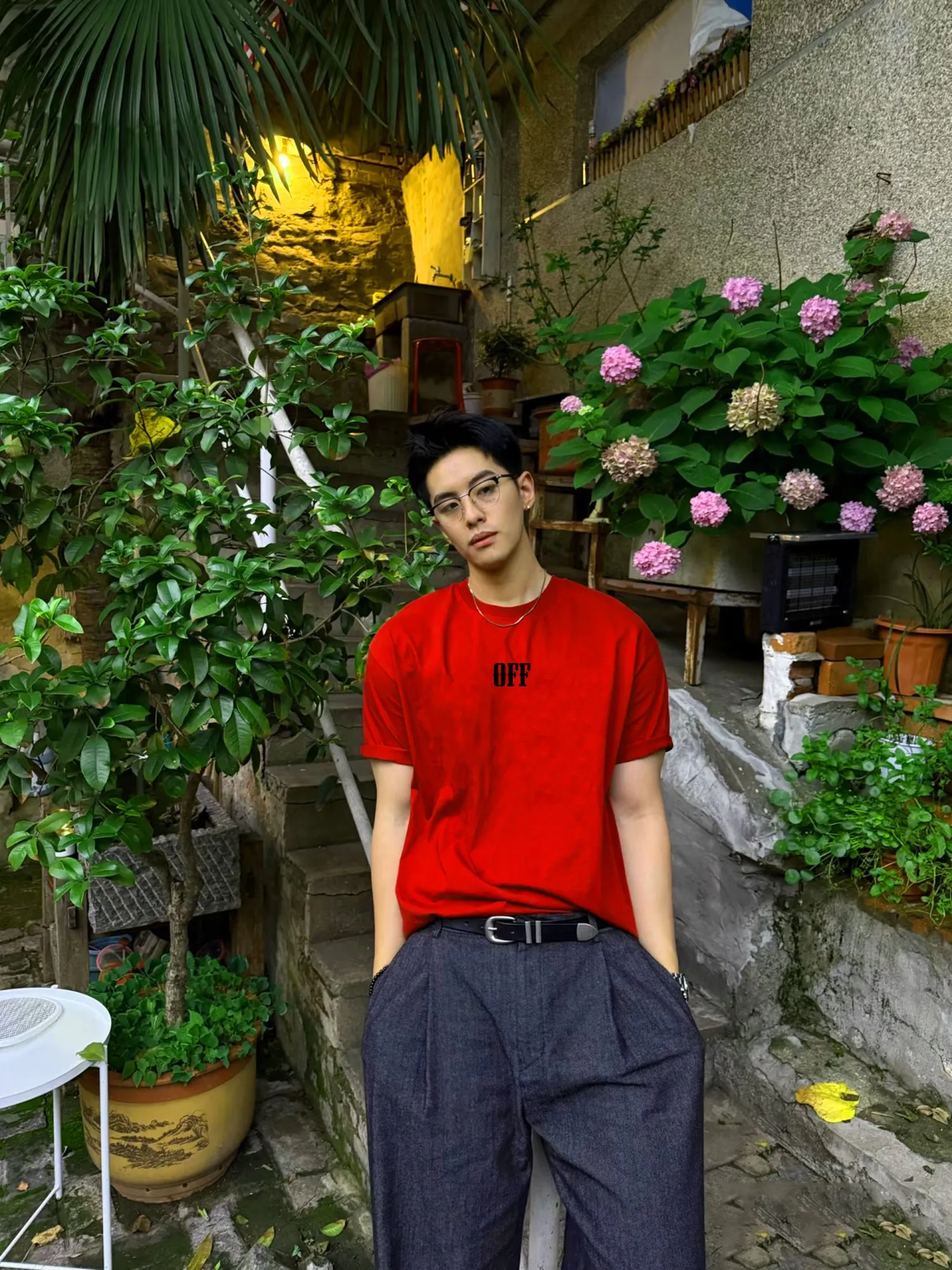 off 2025 New Arrival 250 tee Same Style Size S M L XL XXL Black White