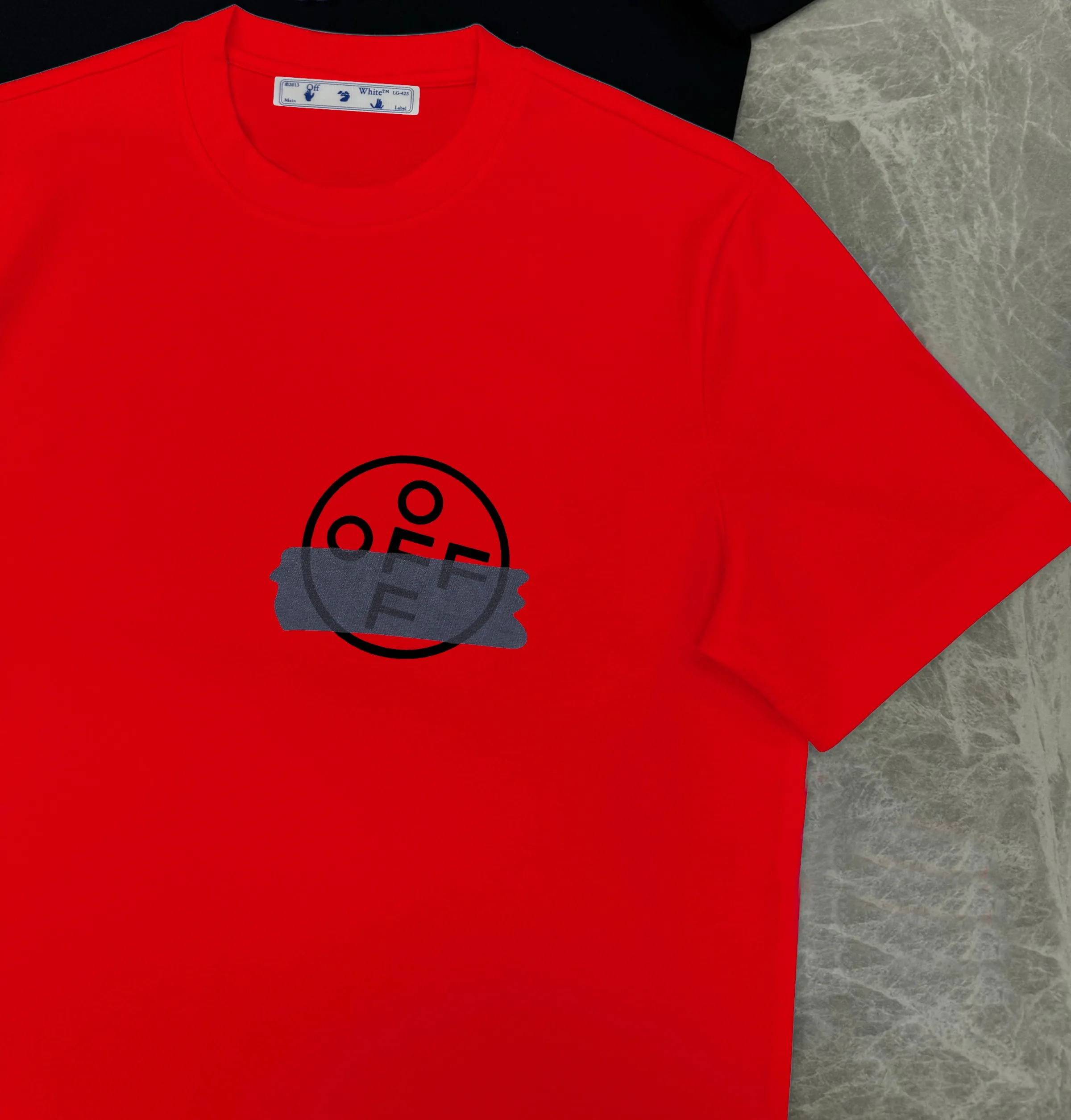 off 2025 New Arrival 250 tee Same Style Size S M L XL XXL Black White Red