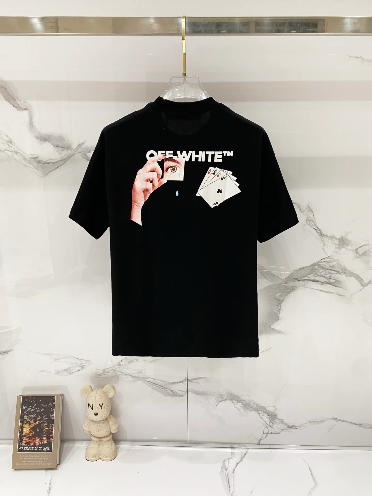 OFF-white/ 260 T OF 🃏 LOGO Quality 100 ％ Versatile Size:XS-L :Black.White