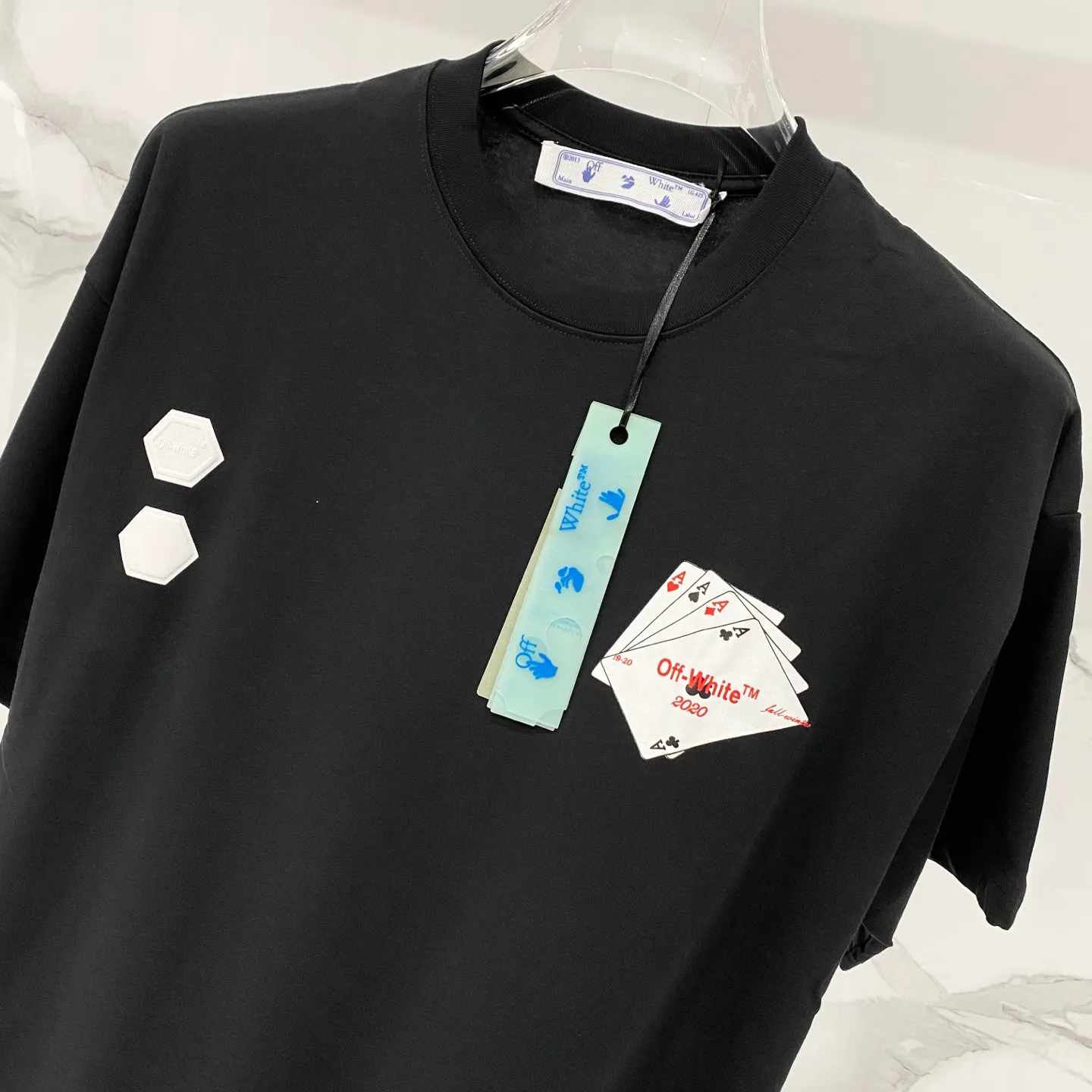 OFF-white/ 260 T OF 🃏 LOGO Quality 100 ％ Versatile Size:XS-L :Black.White