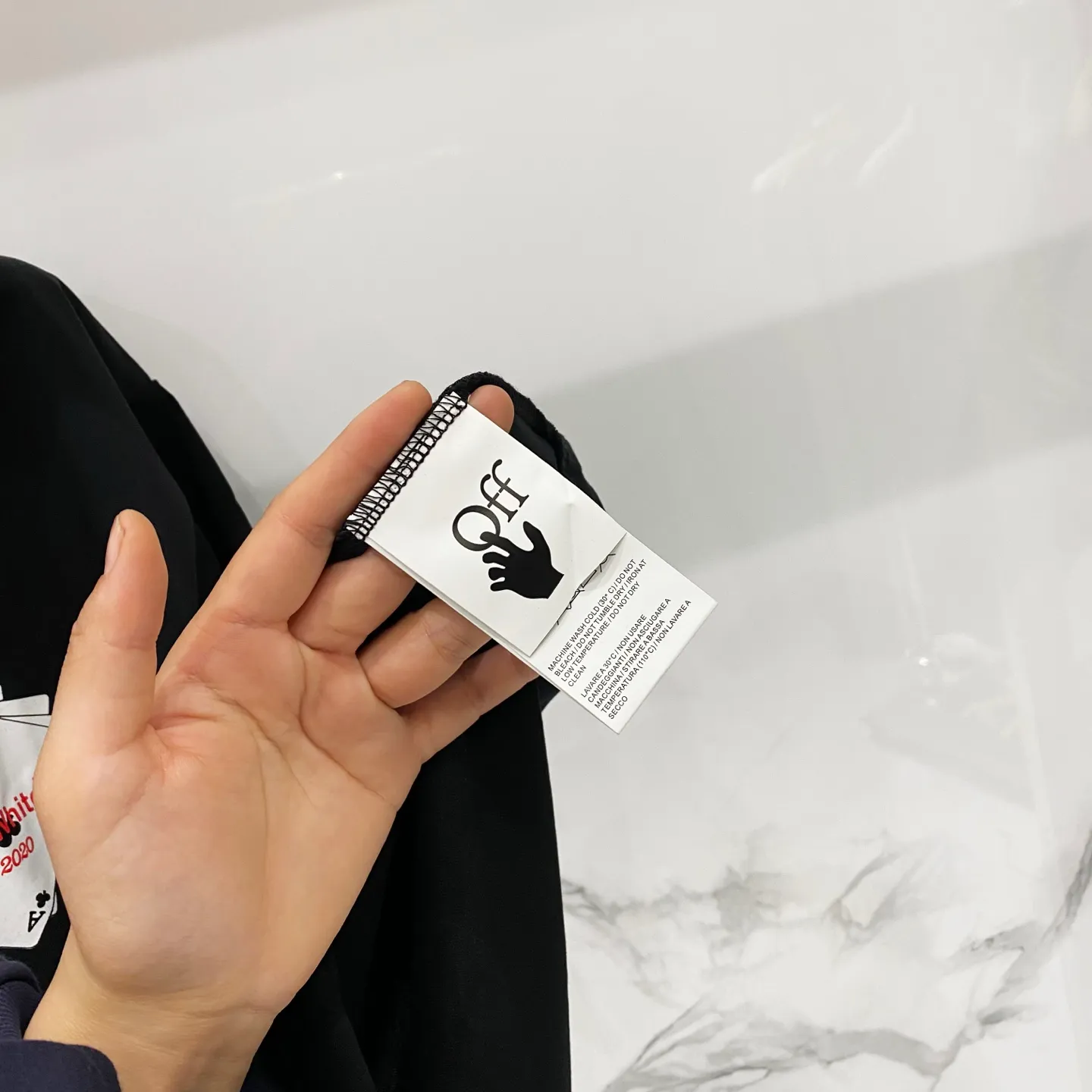 OFF-white/ 260 T OF 🃏 LOGO Quality 100 ％ Versatile Size:XS-L :Black.White
