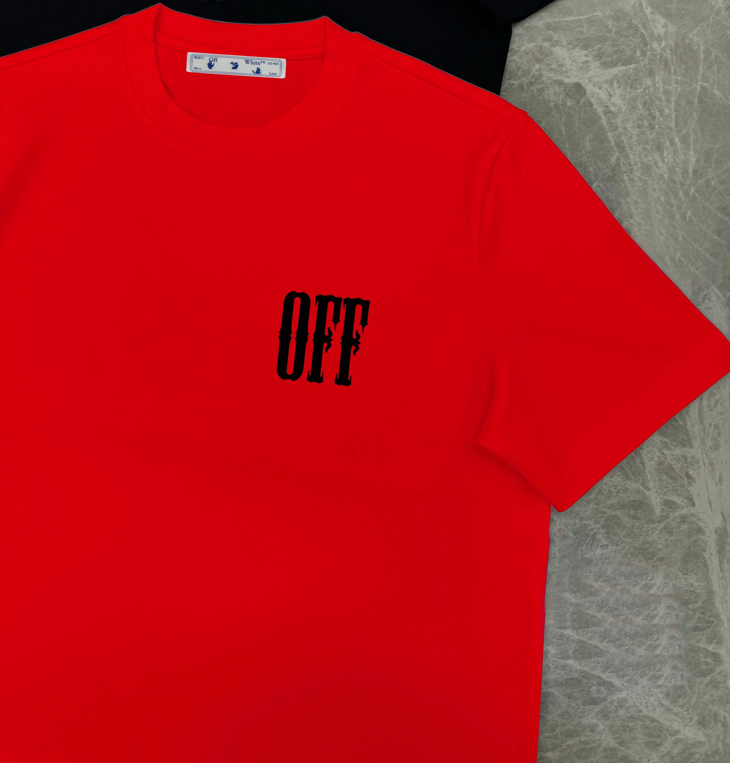 off 2025 New Arrival 250 tee Same Style Size S M L XL XXL Black White Red