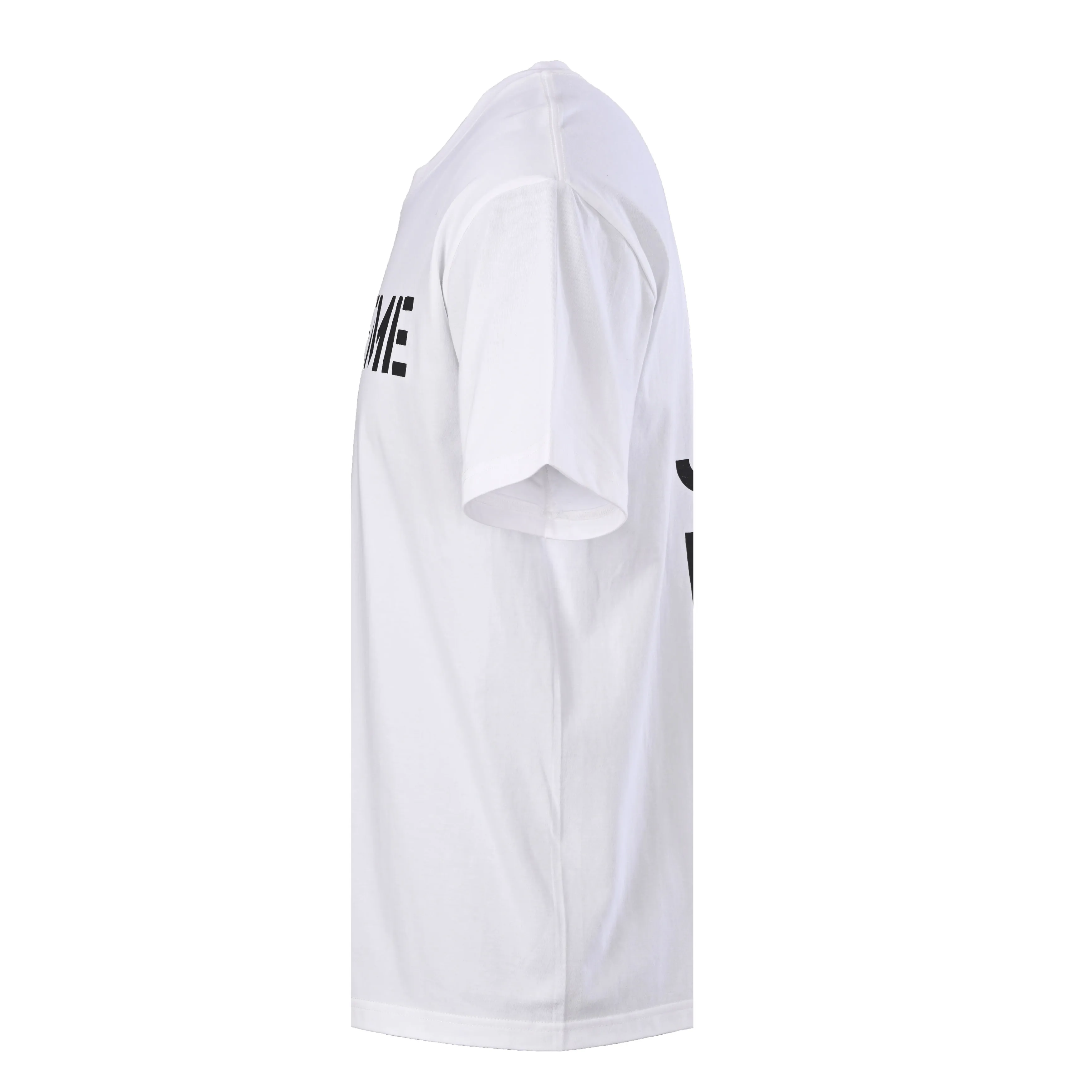 SUPREME Spring Limited Distressed Letter Printed Round Neck Short Sleeve T-shirt Color: White Black Wearing Style: Round Neck Fabric: Cotton Men and Women Same Style Size: S M L XL
